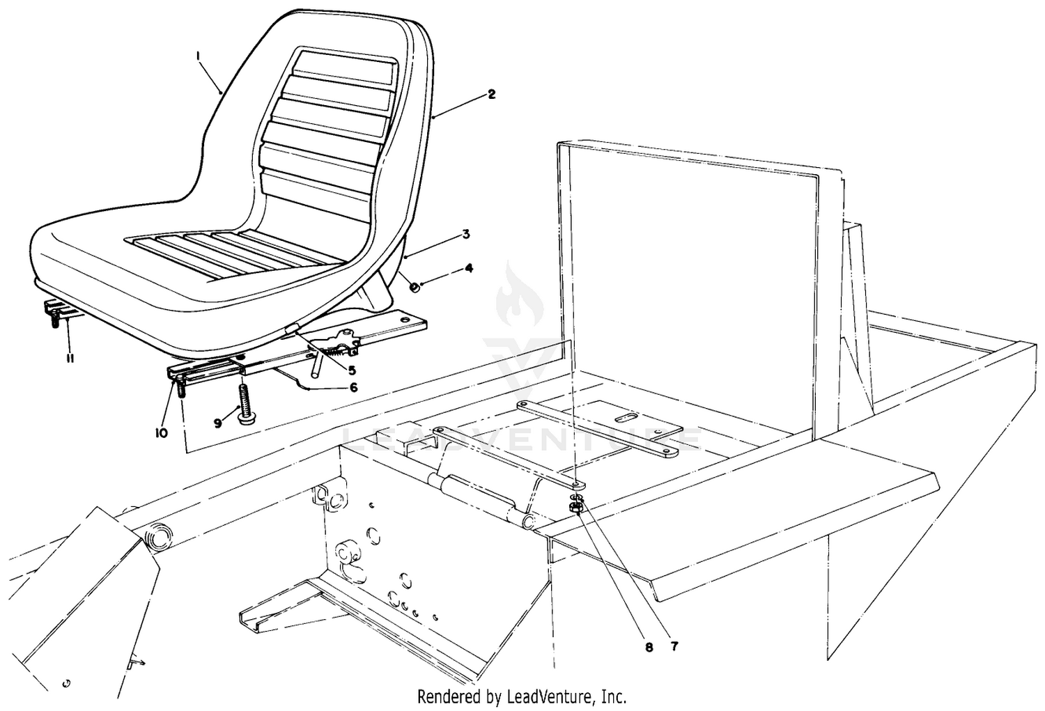 Standard Seat Kit Model No. 30770