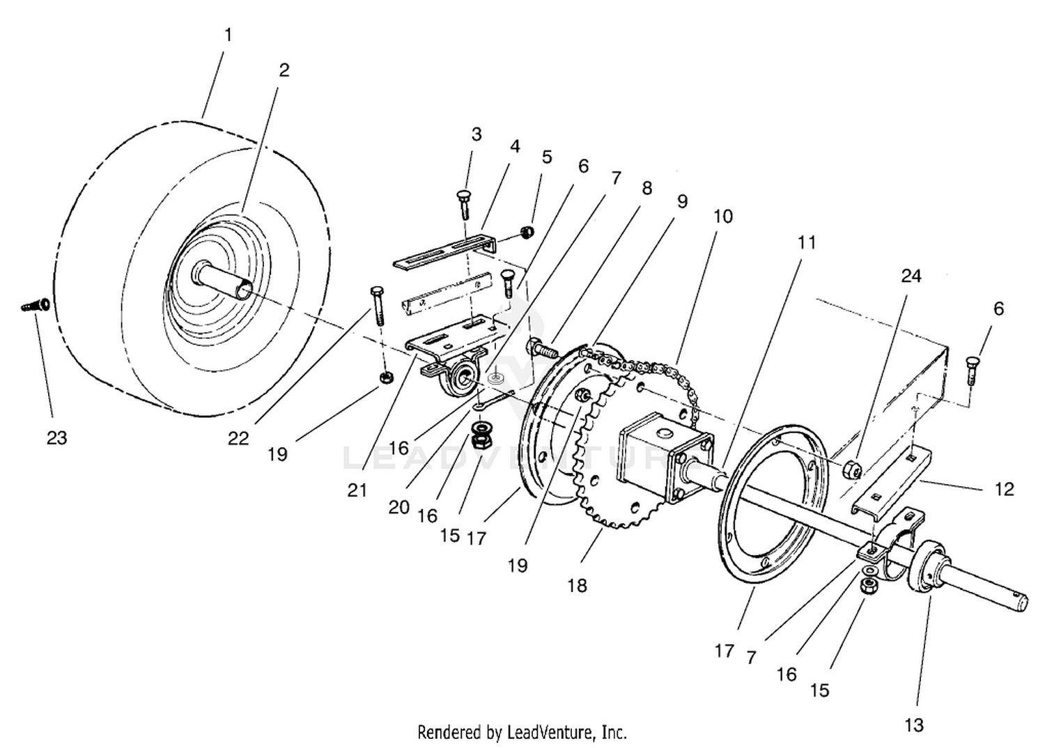 Rear Axle Assembly