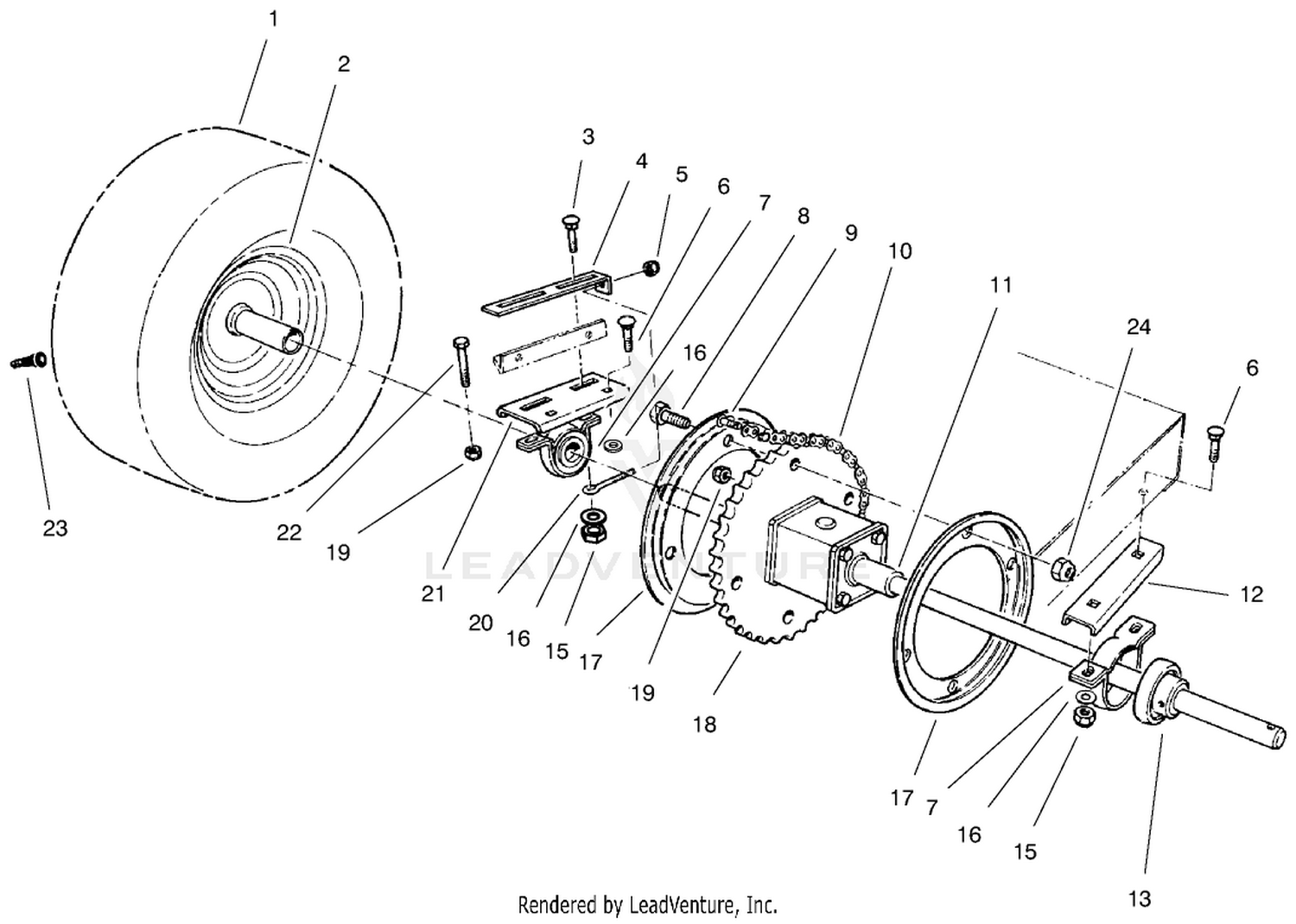Rear Axle Assembly