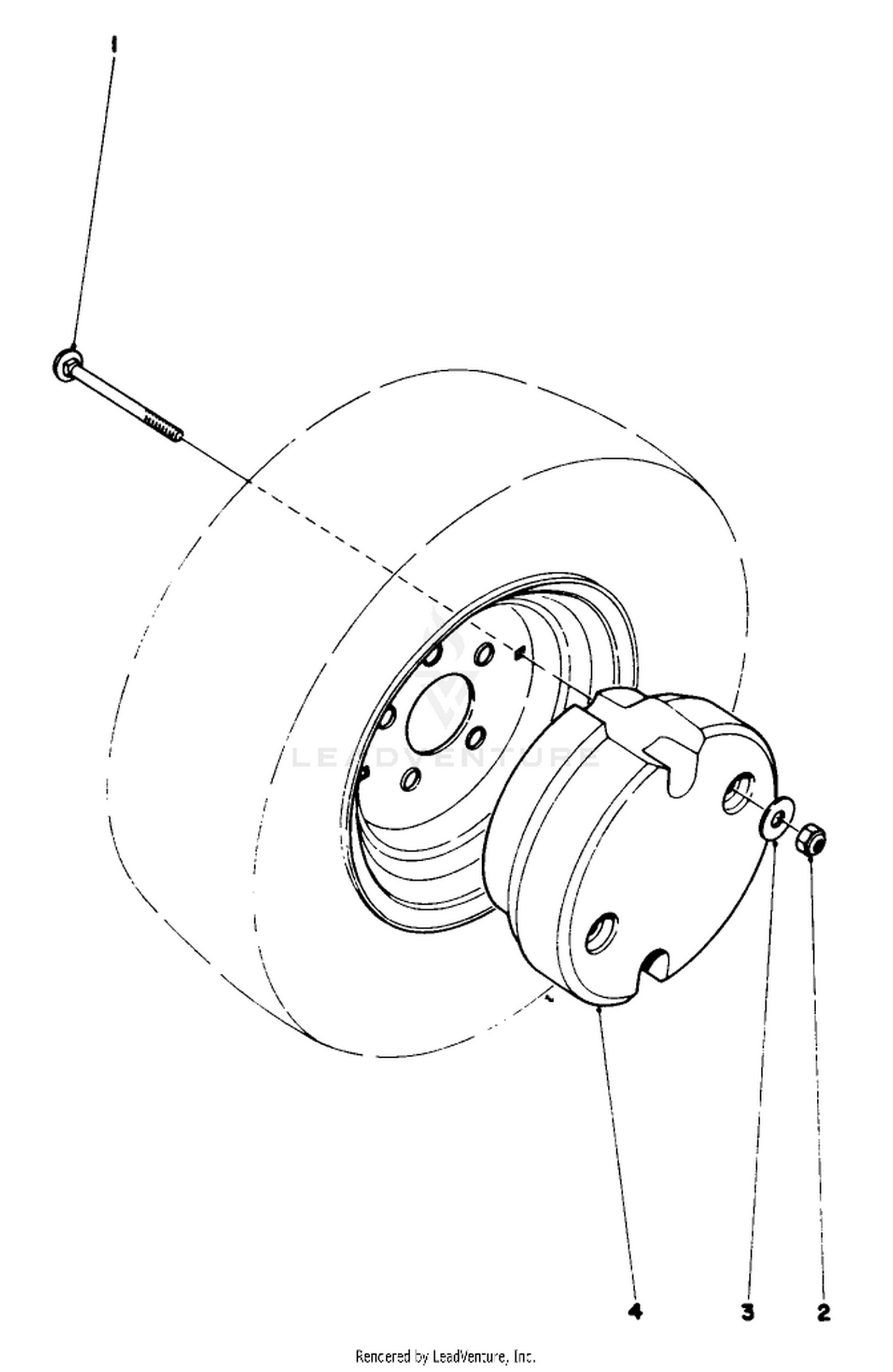 Wheel Weight Kit No. 30762 (optional)