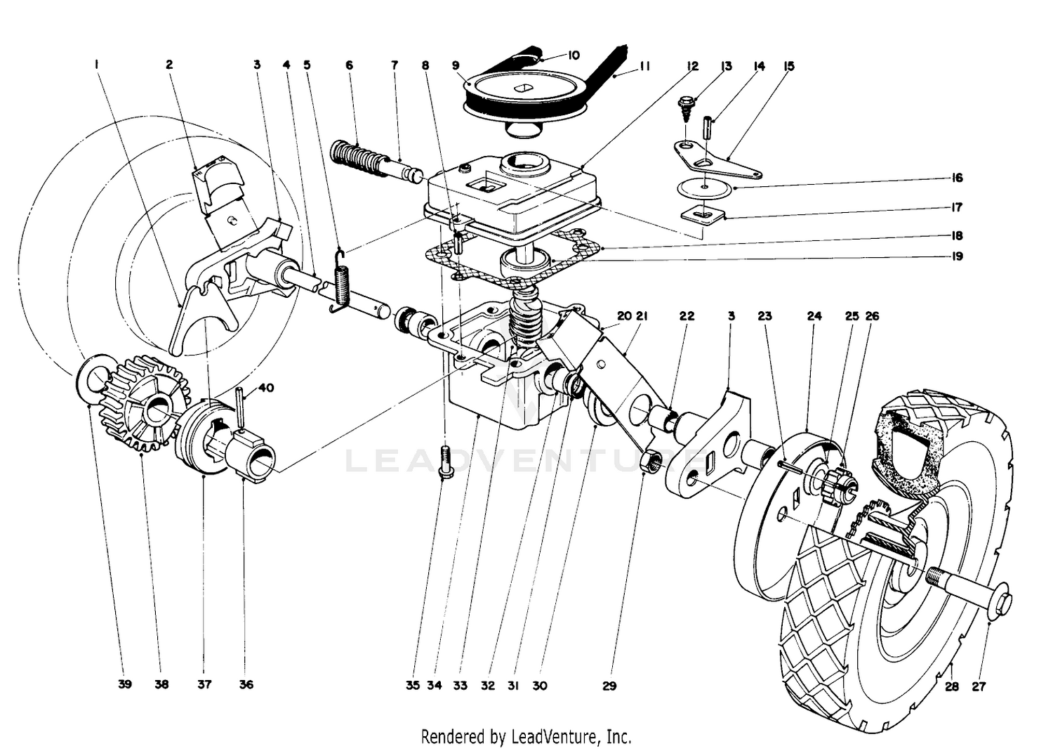 Gear Box Assembly