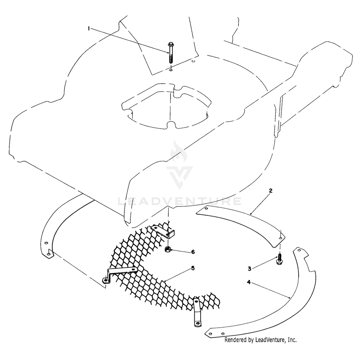 Leaf Shredder Kit No. 59101 (optional)