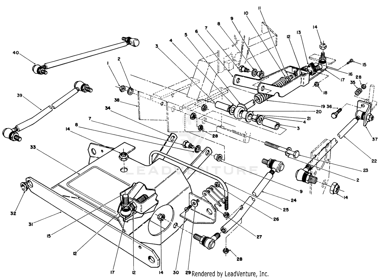 Suspension  Rear Counterbalance Assembly
