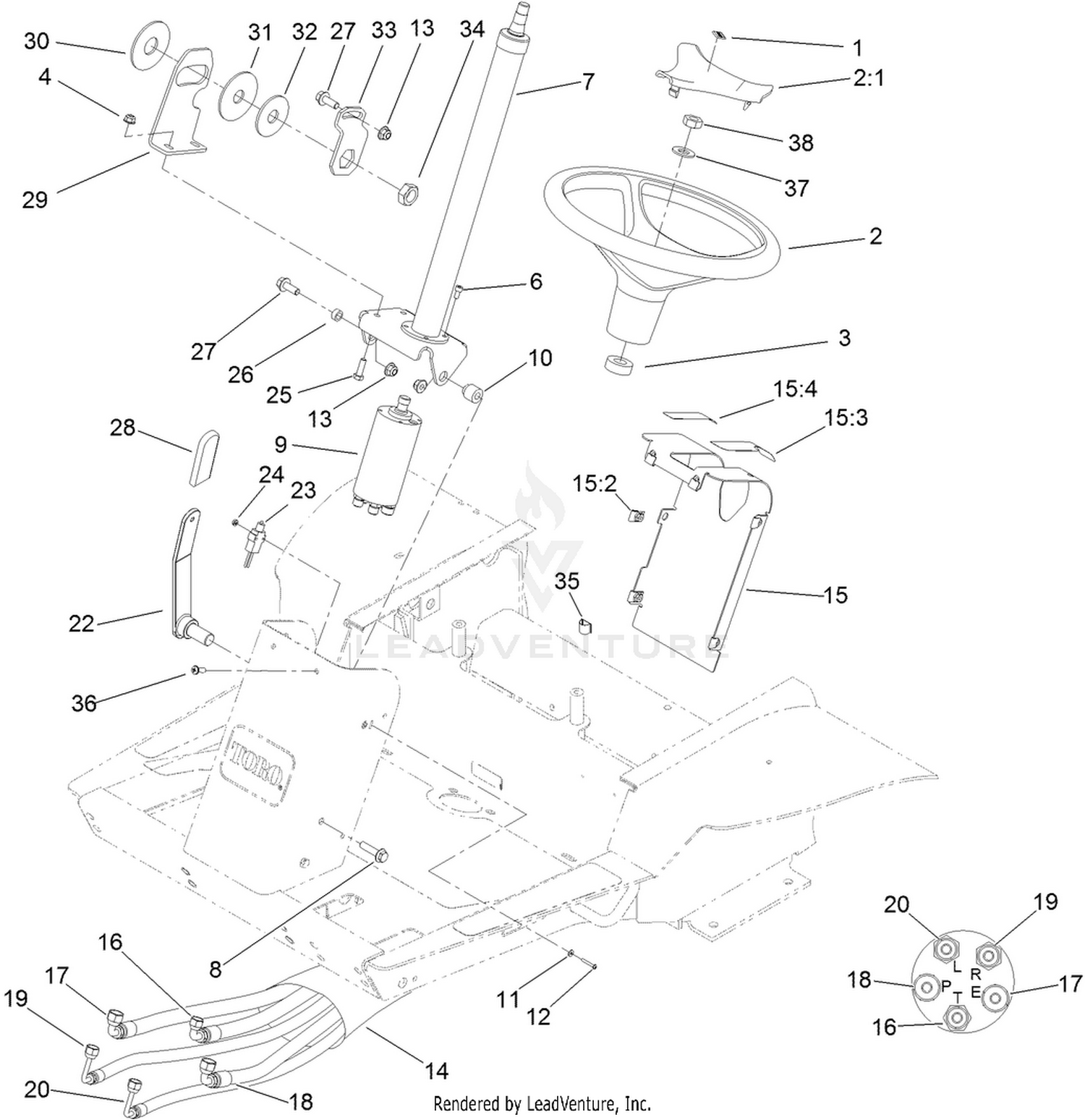 Power Steering Assembly