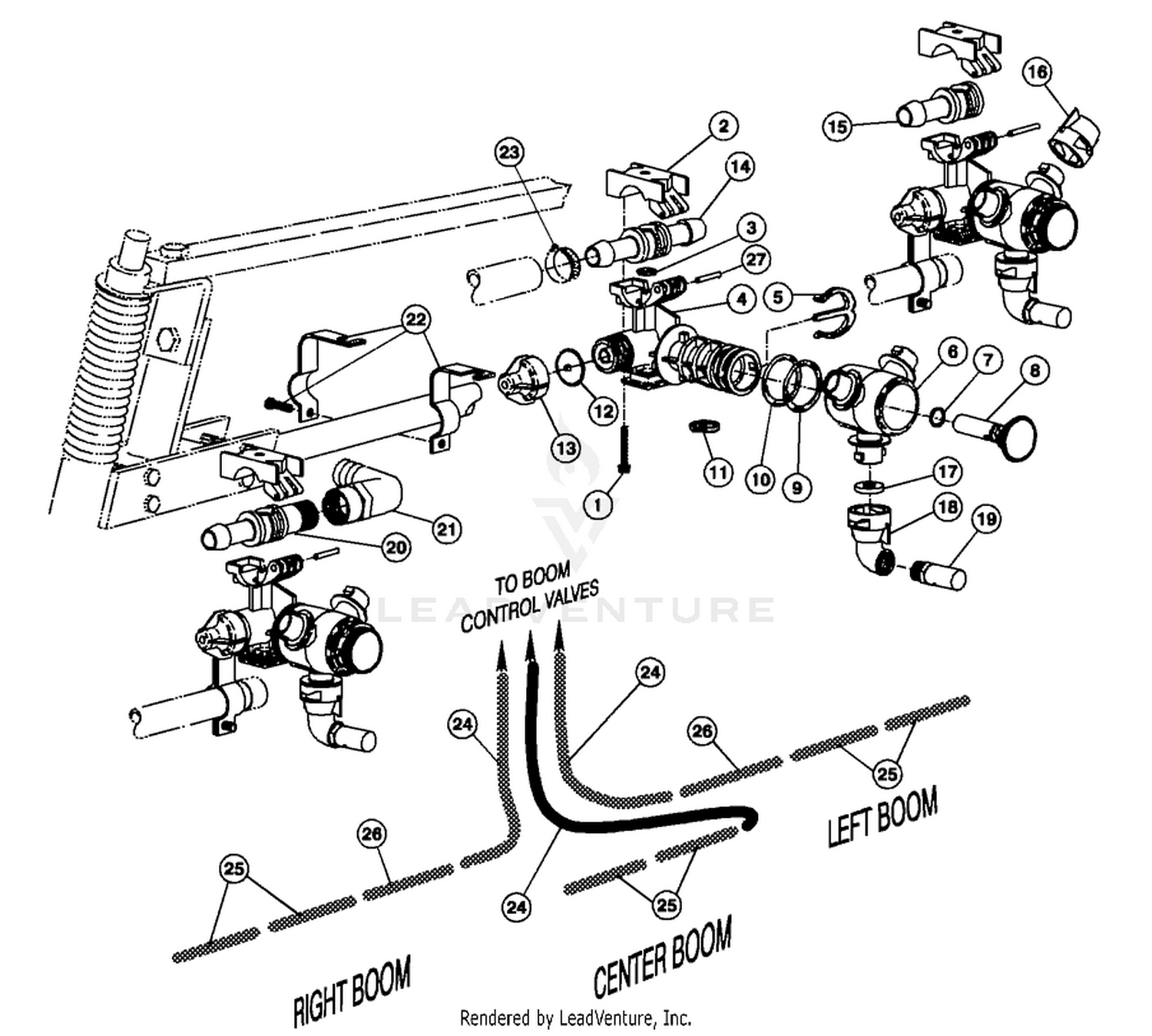 TURRET BODIES  BOOM HOSES