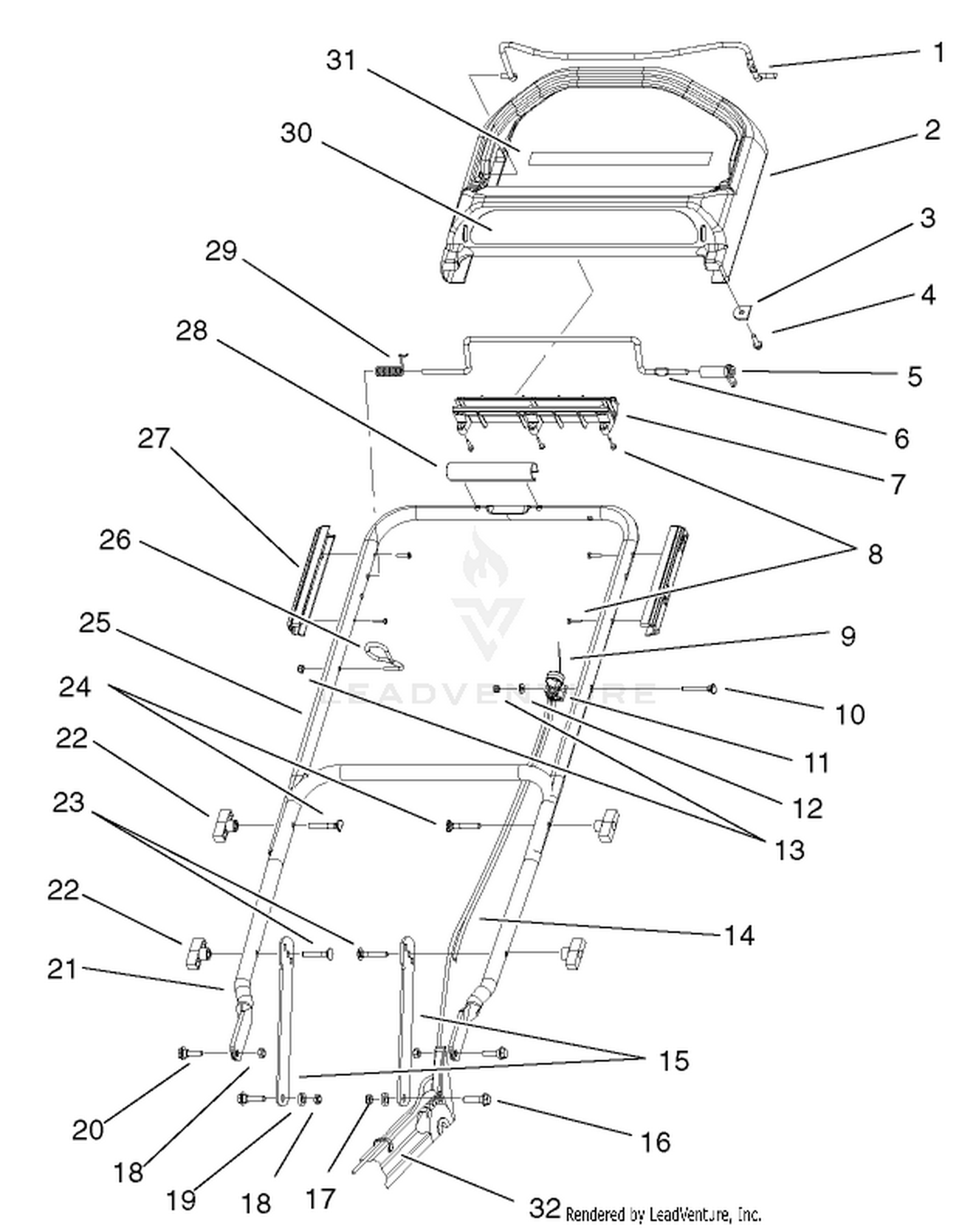 Handle and Control Assembly