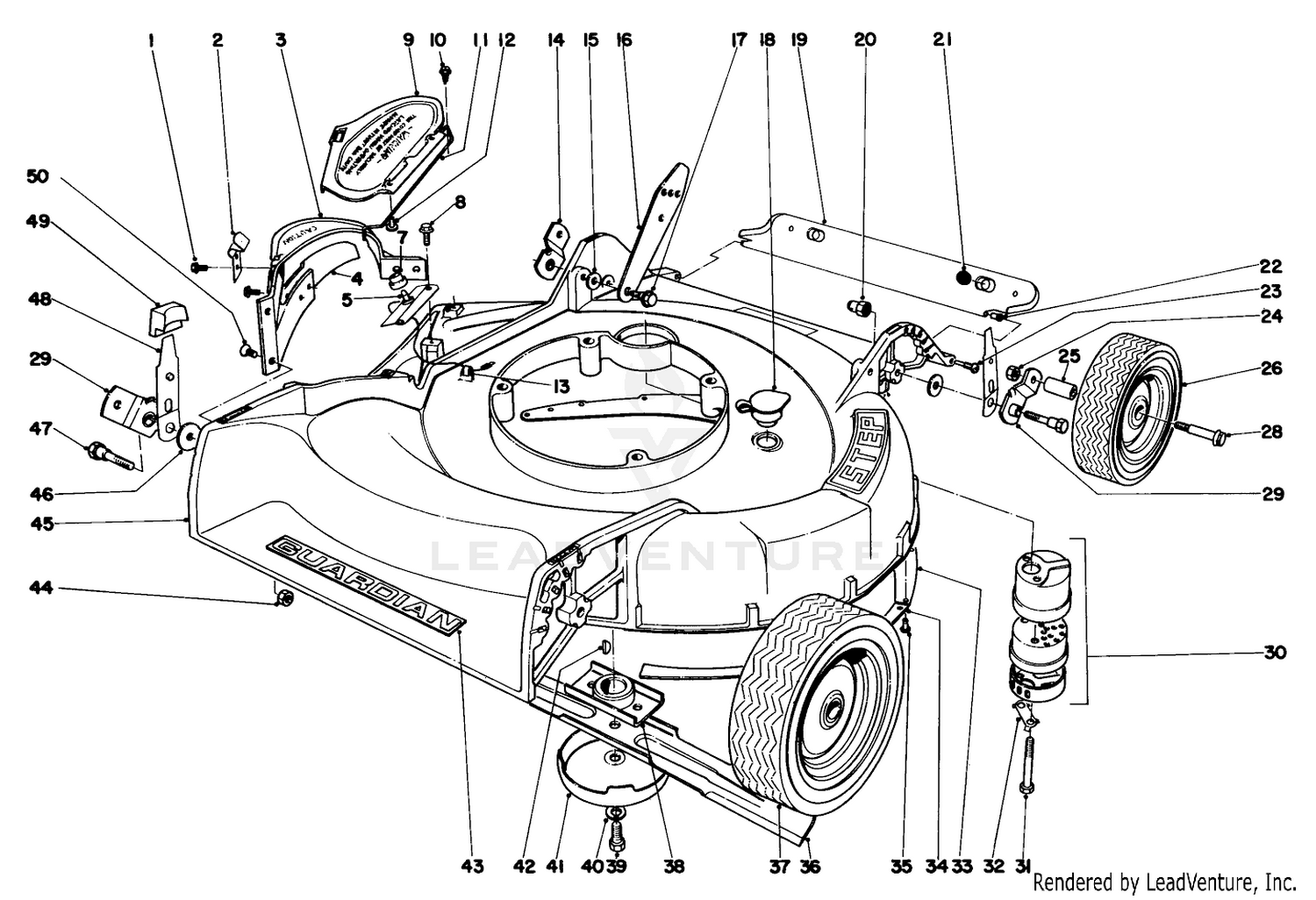 Housing Assembly Model No. 18208