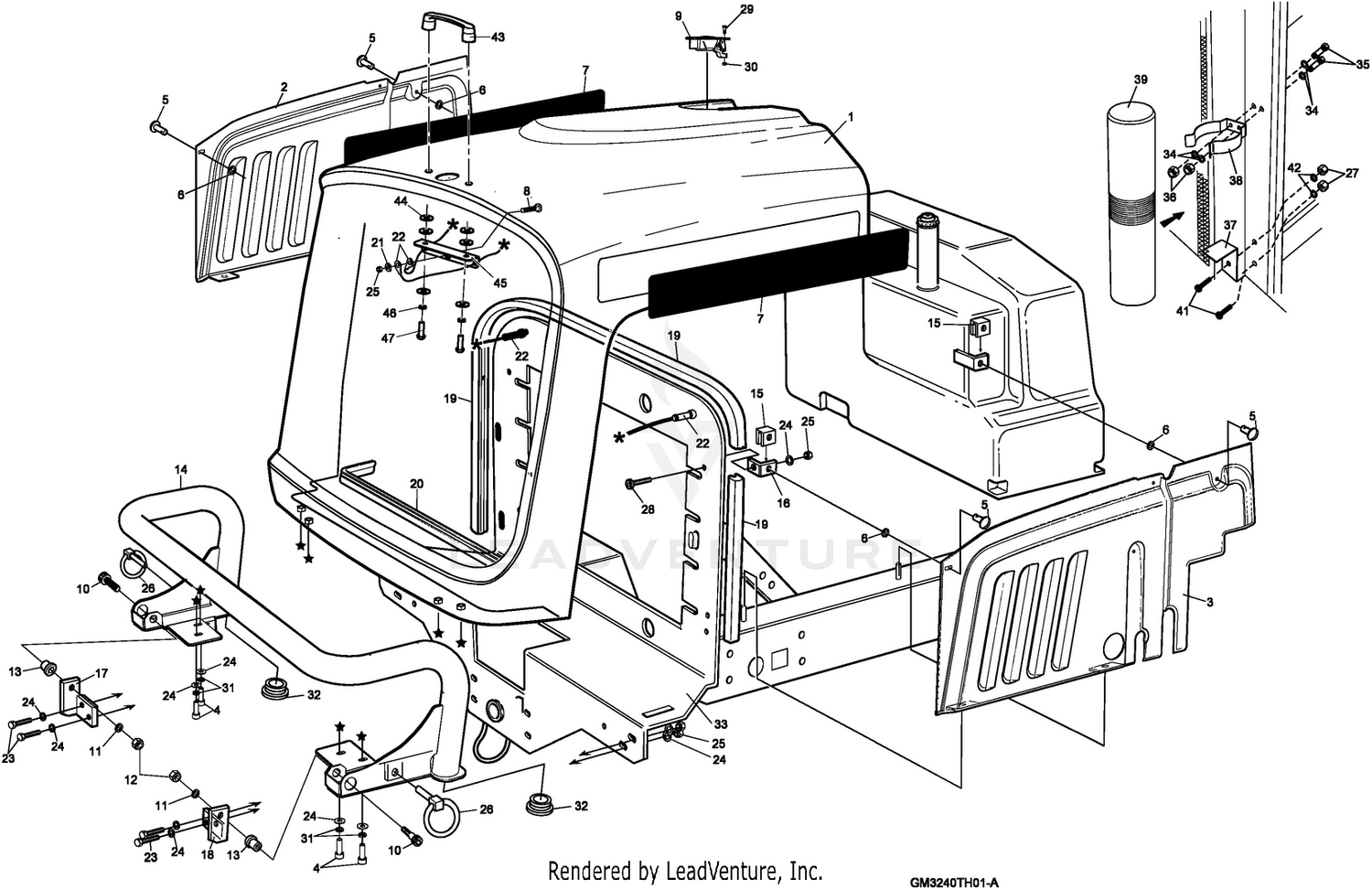 Engine Cover / Side Screen