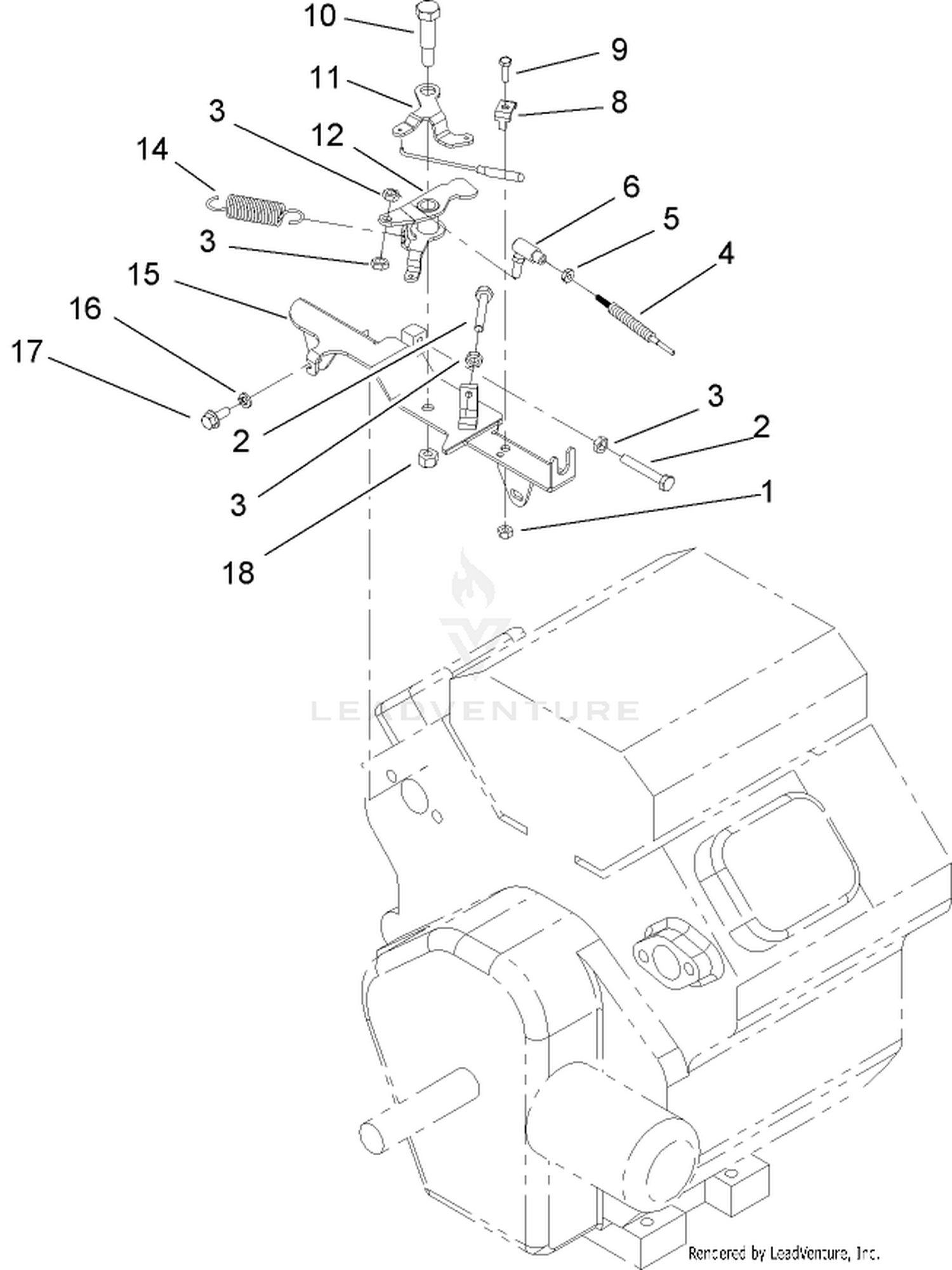 Throttle Linkage Assembly