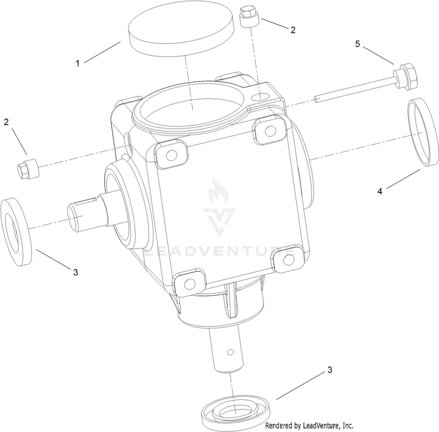 Gearbox Assembly No. 117-9245-03
