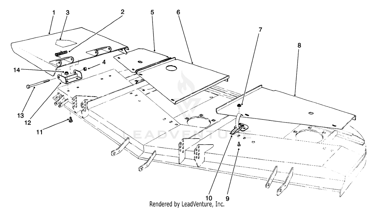Covers  Deflector Assembly