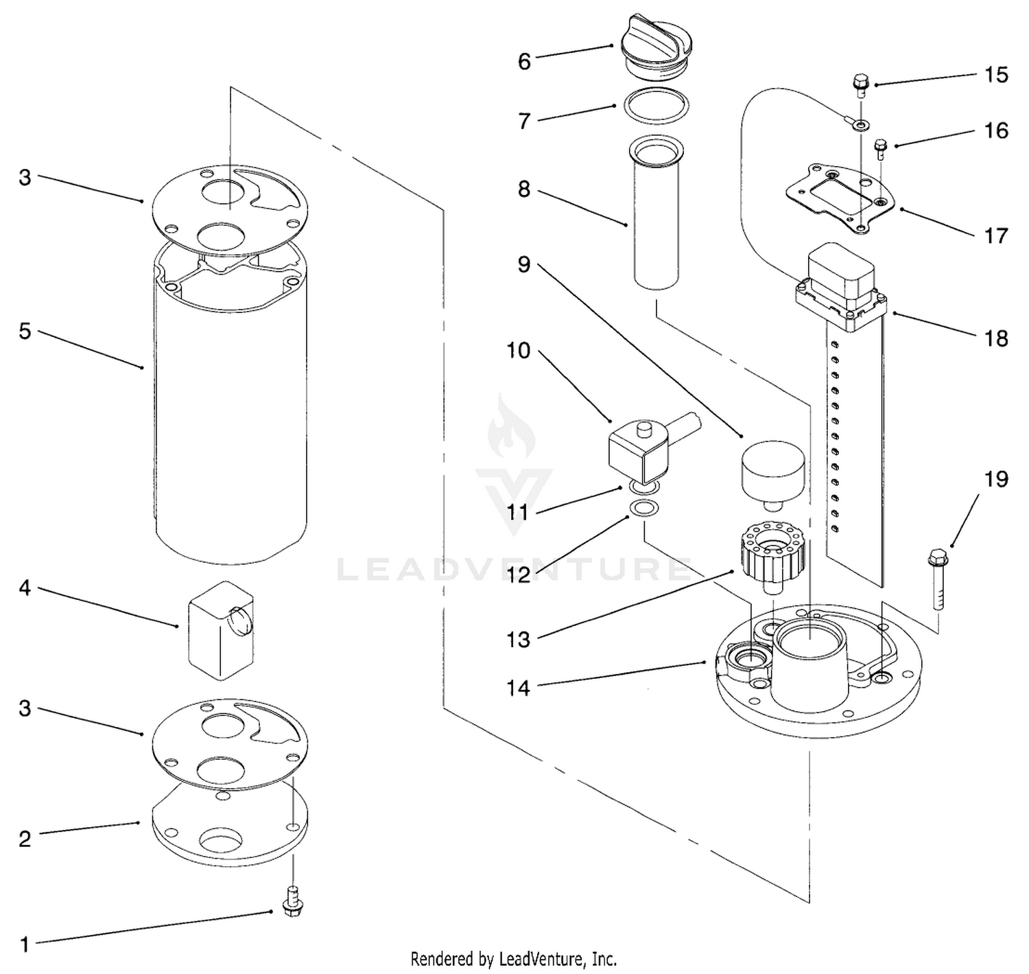 Leak Detector Assembly No. 94-2650