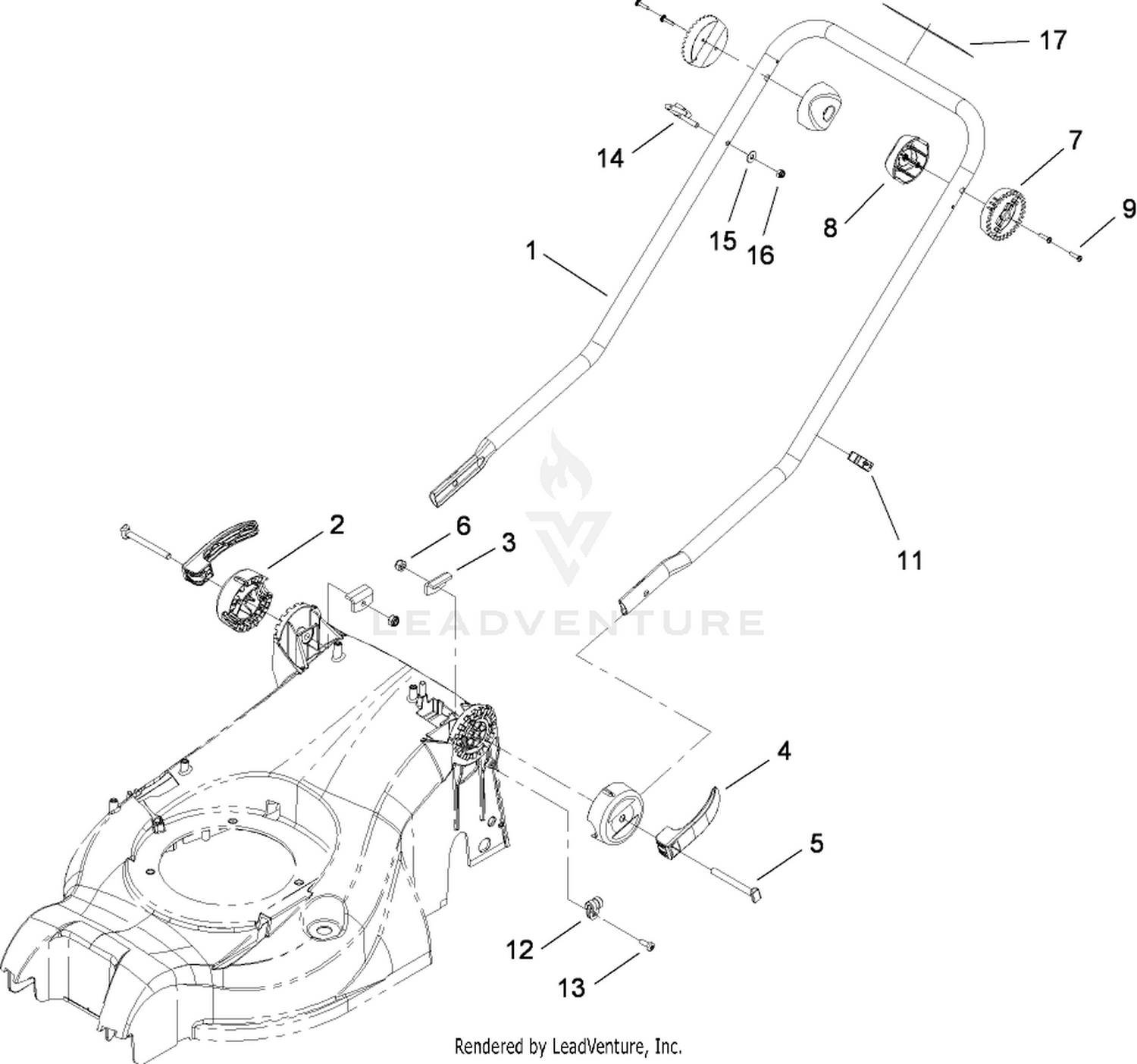 Lower Handle Assembly