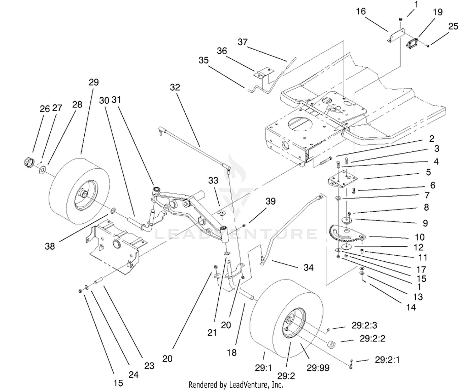 Steering Components Assembly