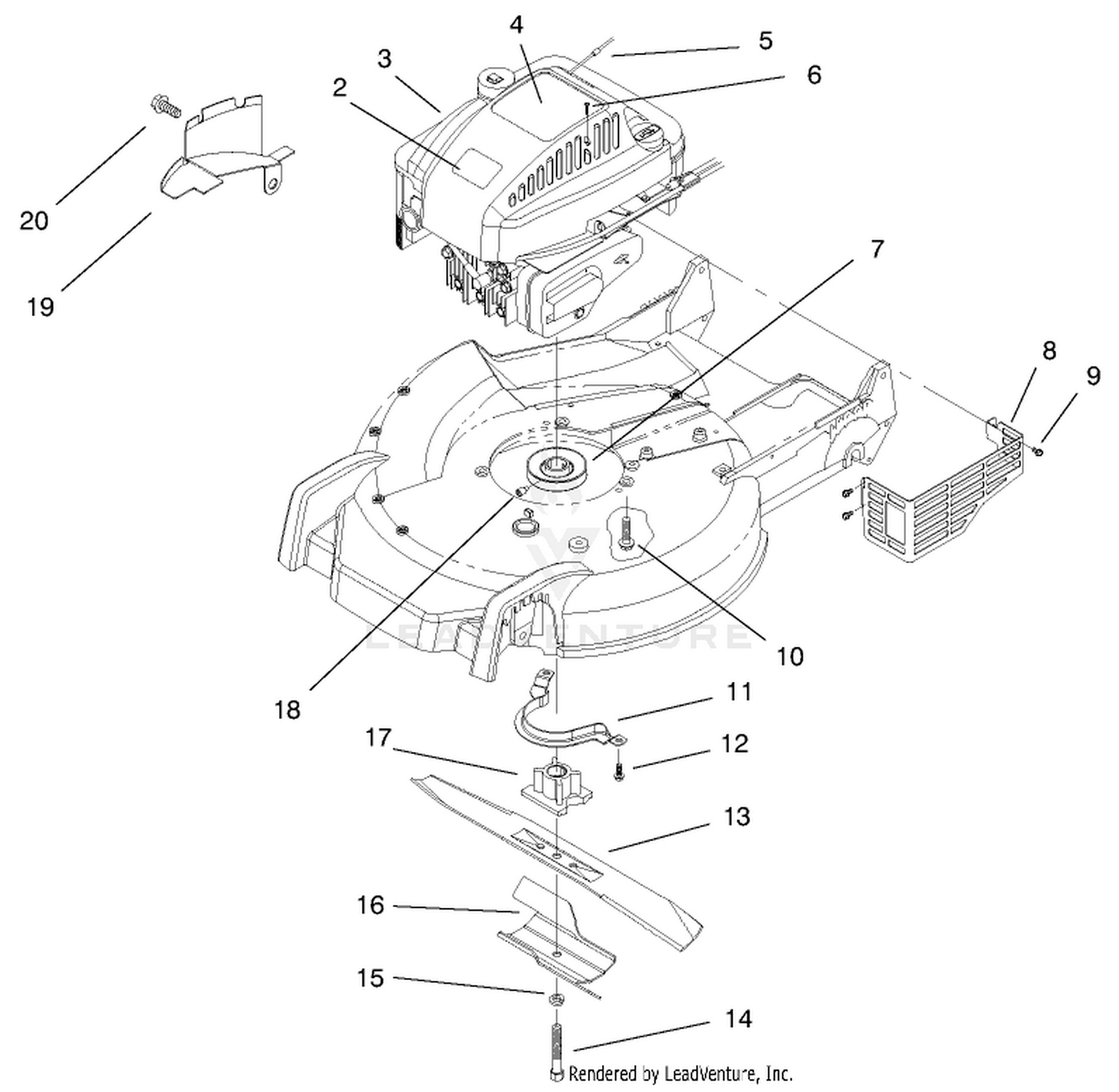 Engine  Blade Assembly