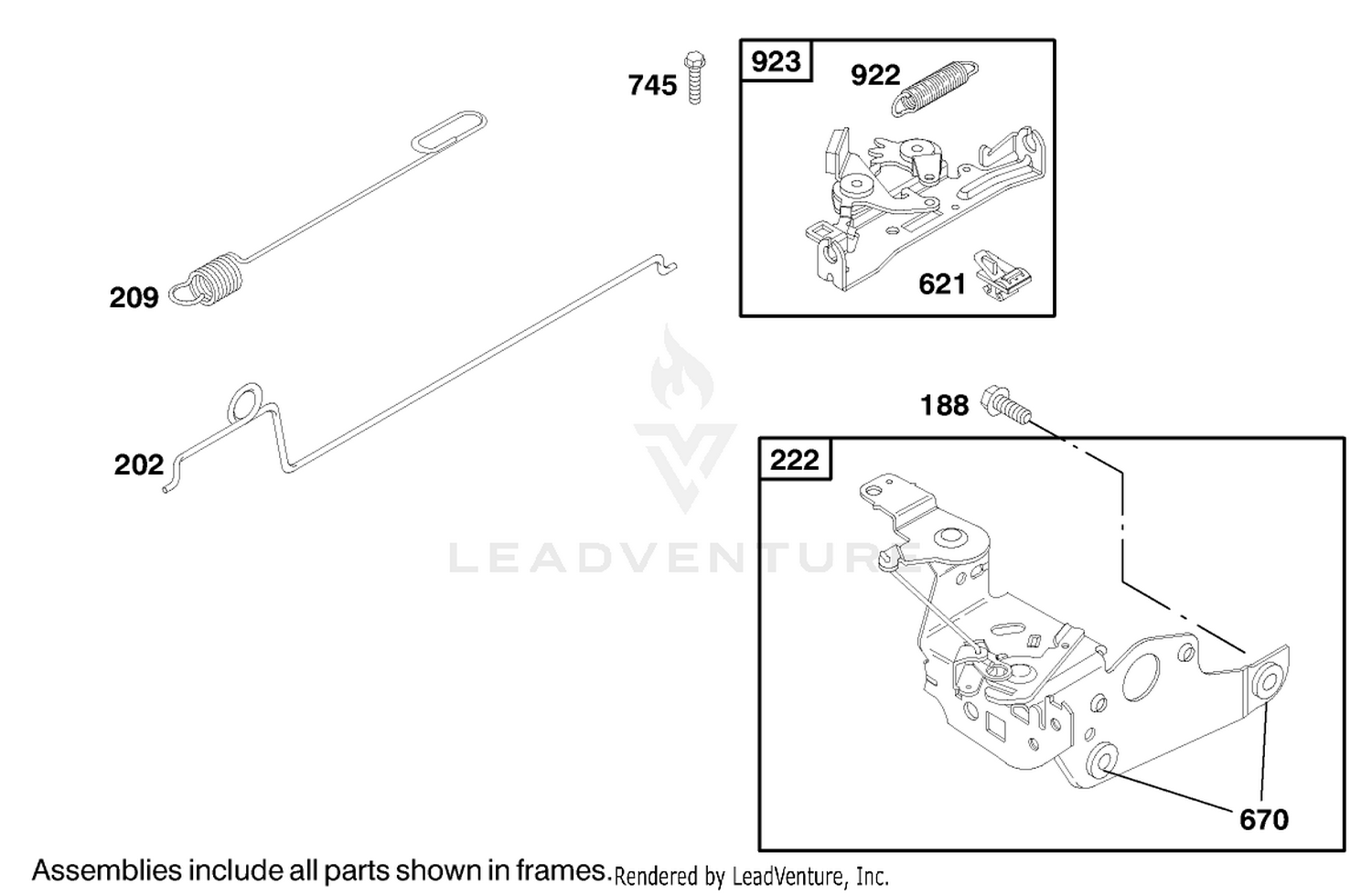 Engine Briggs  Stratton Model 12u802-1740-E1 5