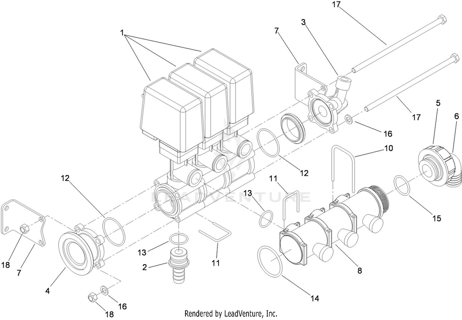 Boom Valve Manifold Assembly