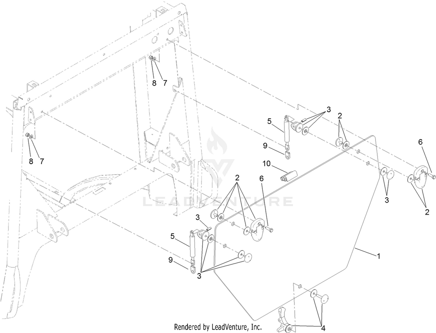 Rear Window Assembly