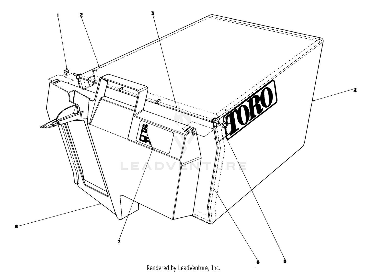 Grass Bag Assembly No. 11-0159