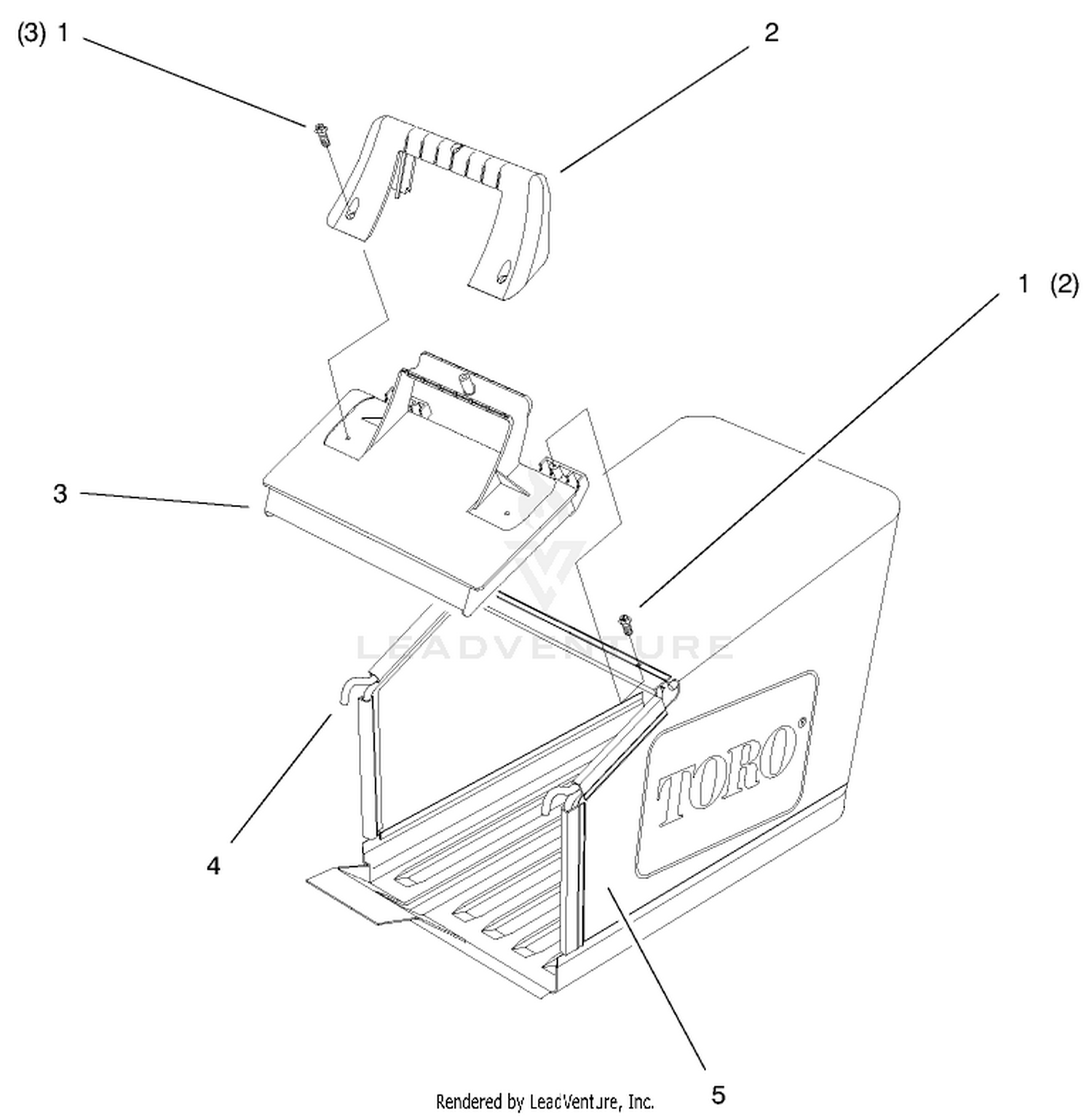 Grass Bag Assembly