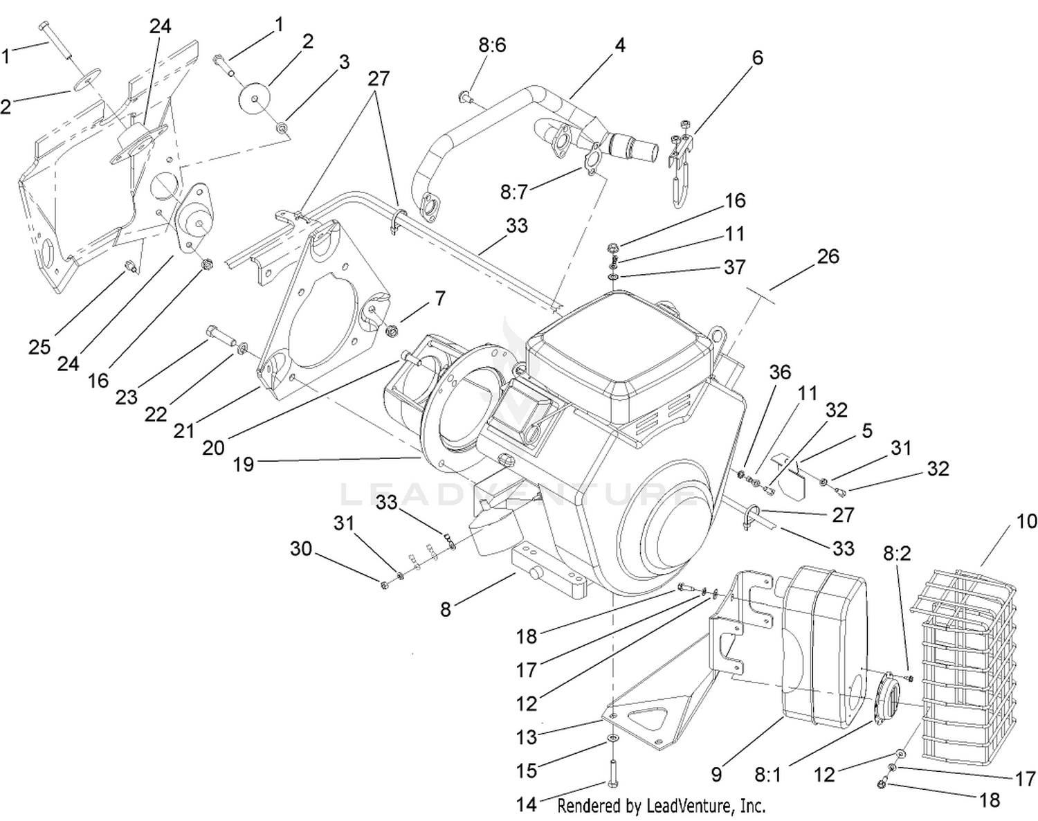 Engine Installation Assembly