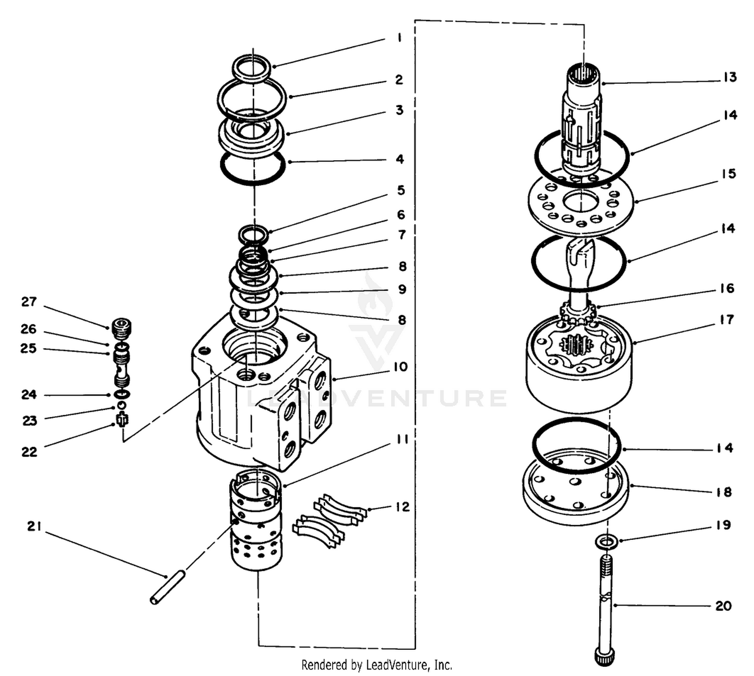Power Steering Valve No. 58-3951
