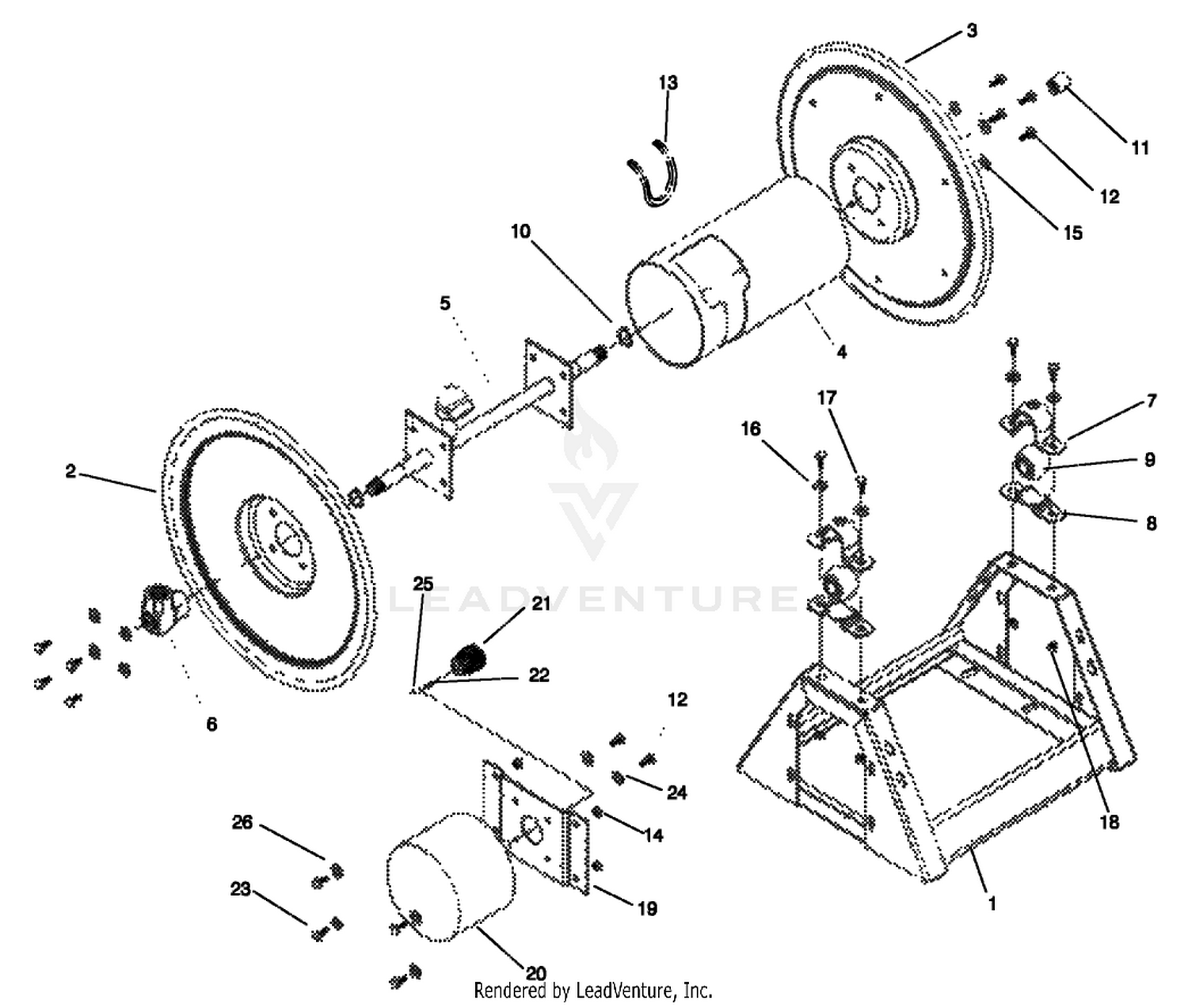 HOSE REEL ASM