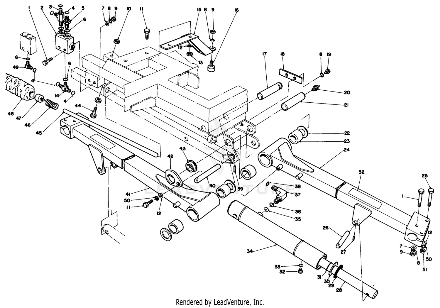 No. 1, 4  5 Lift Arms Assembly