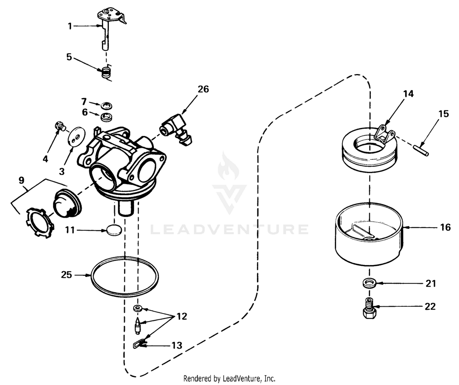 Carburetor No. 632050