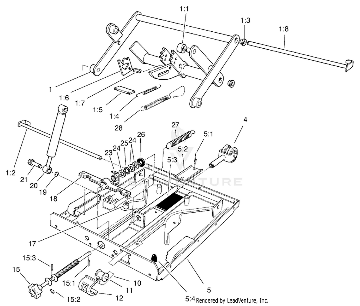 Seat Suspension Assembly