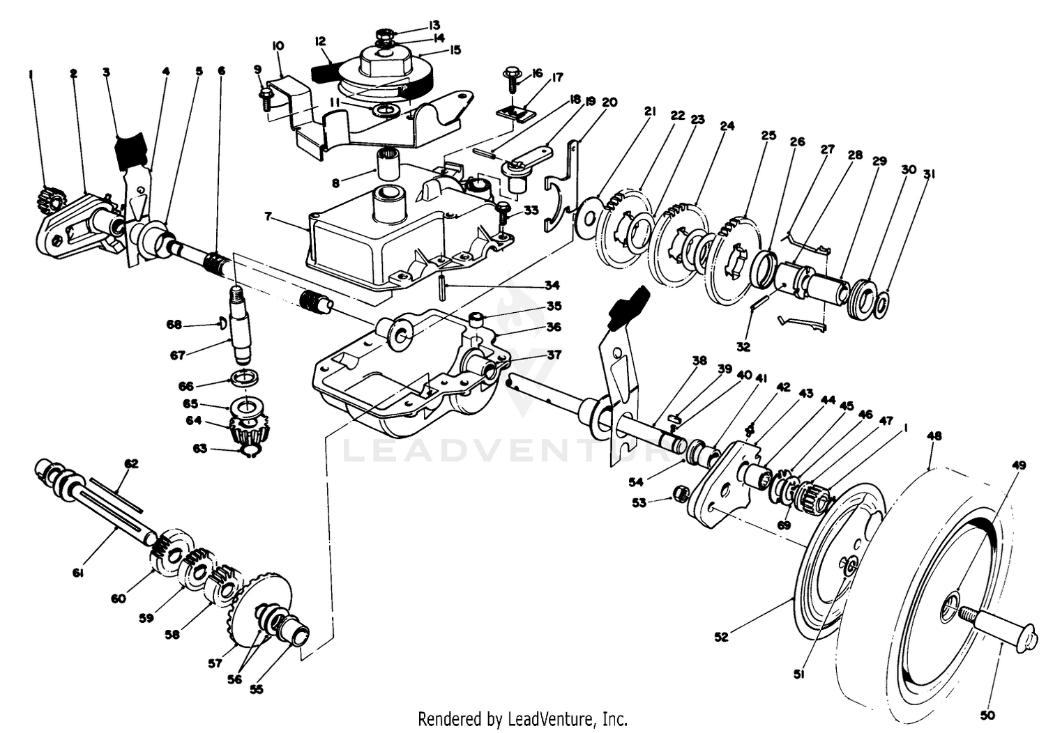 Gear Case Assembly