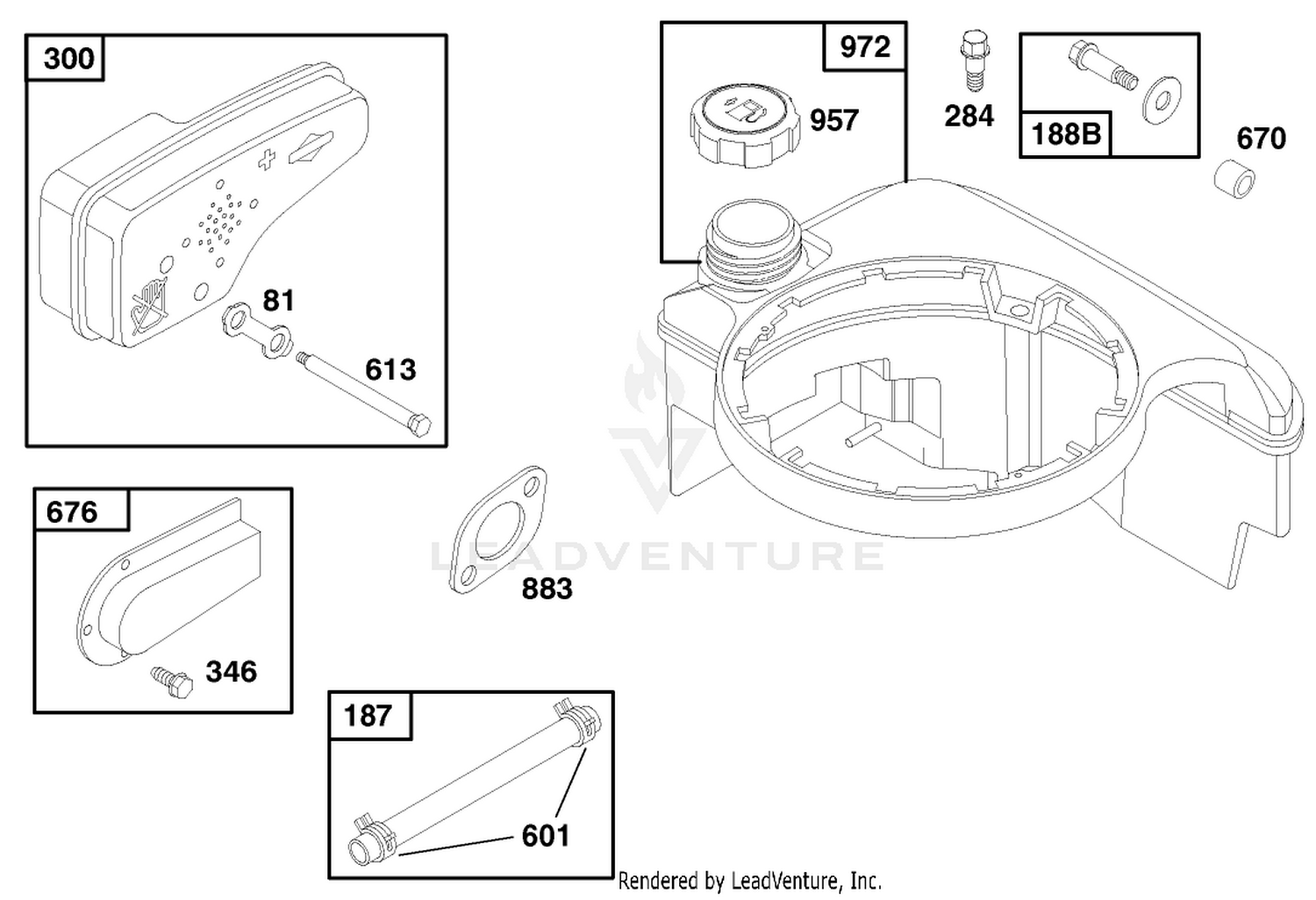 Engine Briggs  Stratton Model 12f802-0667-01 8