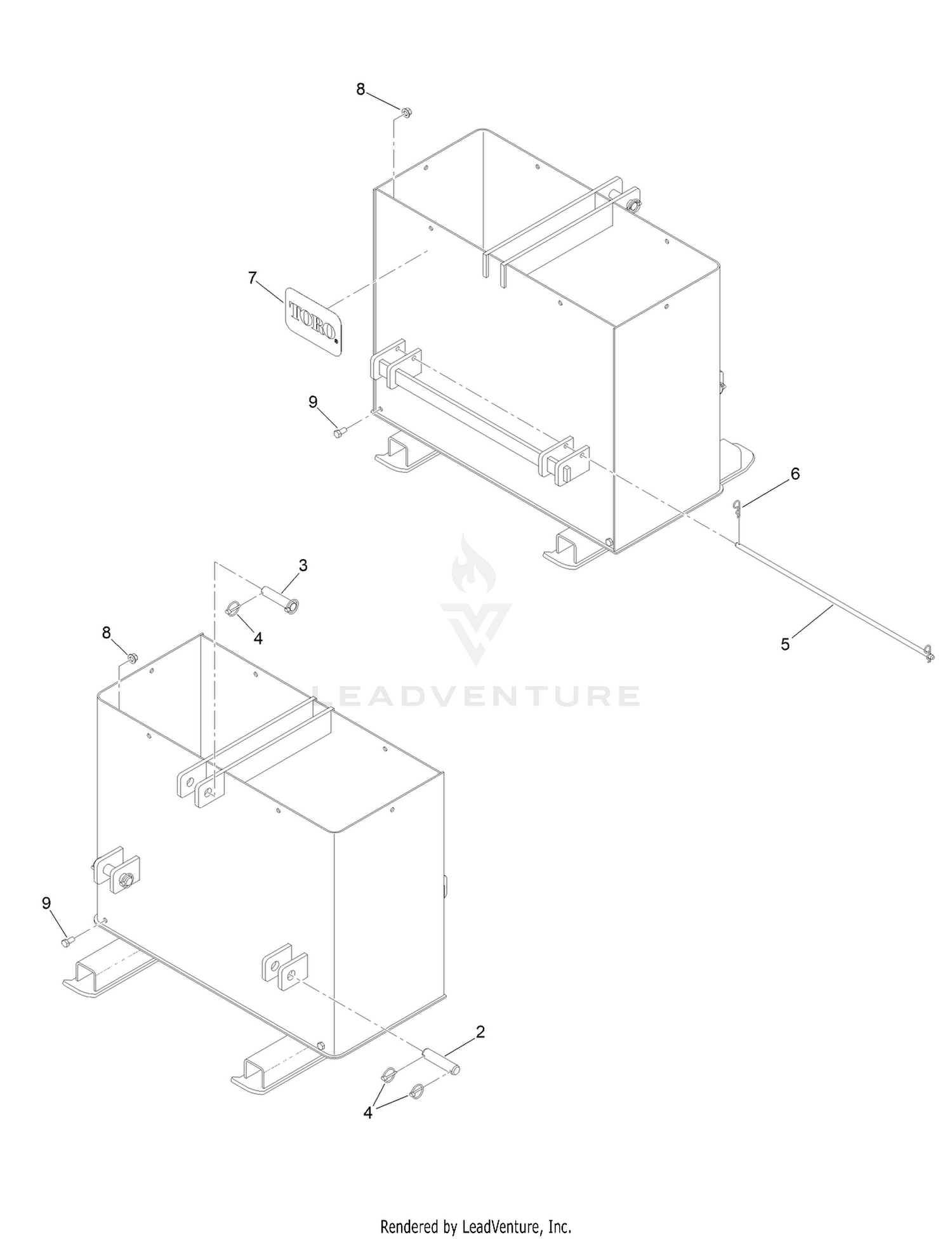 Rear Counterweight Kit Assembly