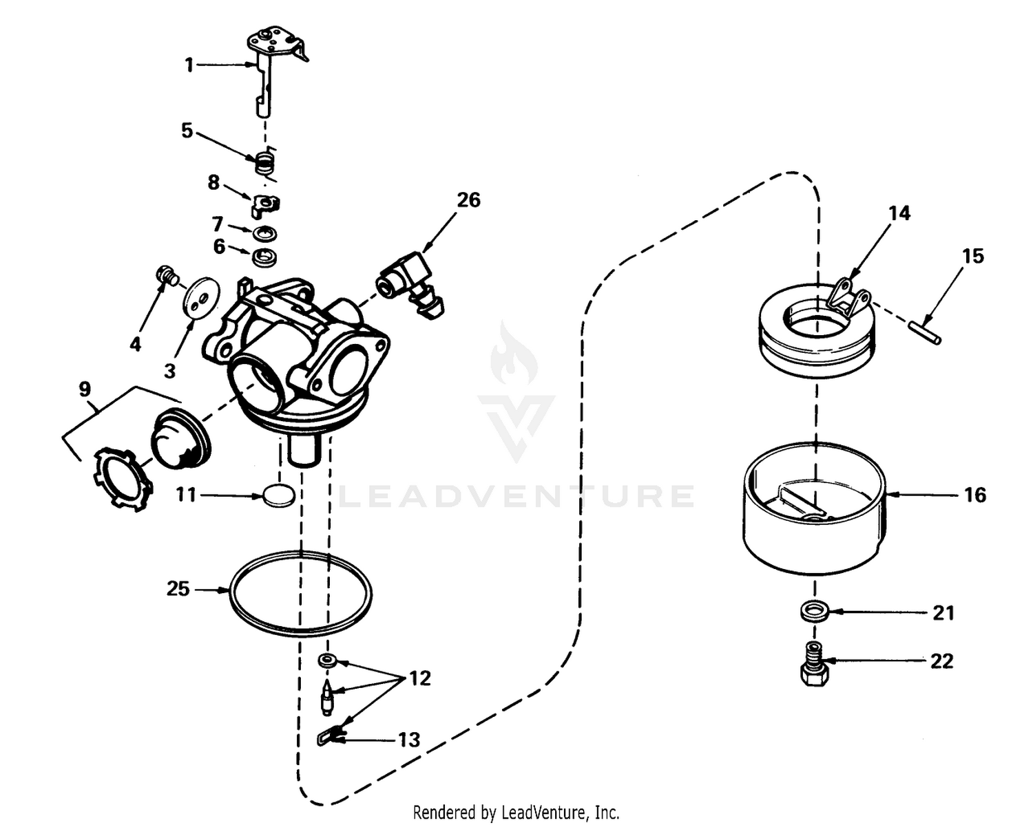 Carburetor No. 632050