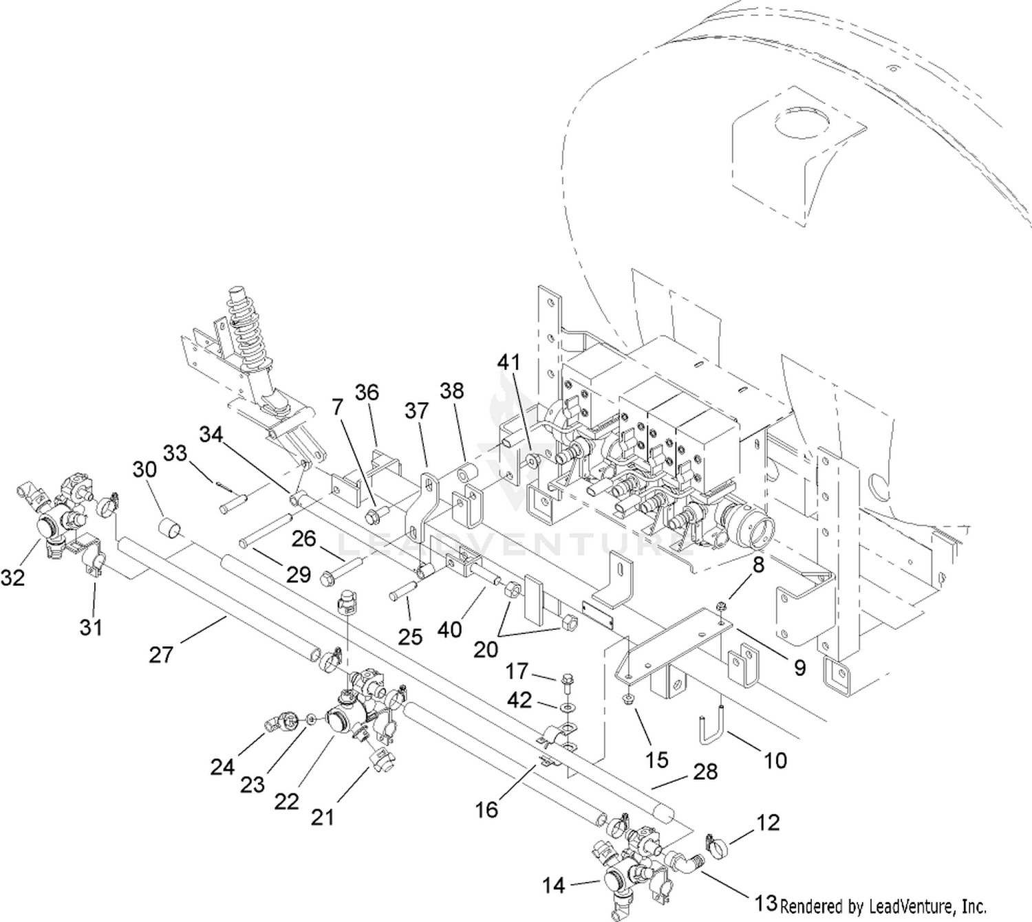 Main Frame Tube Assembly