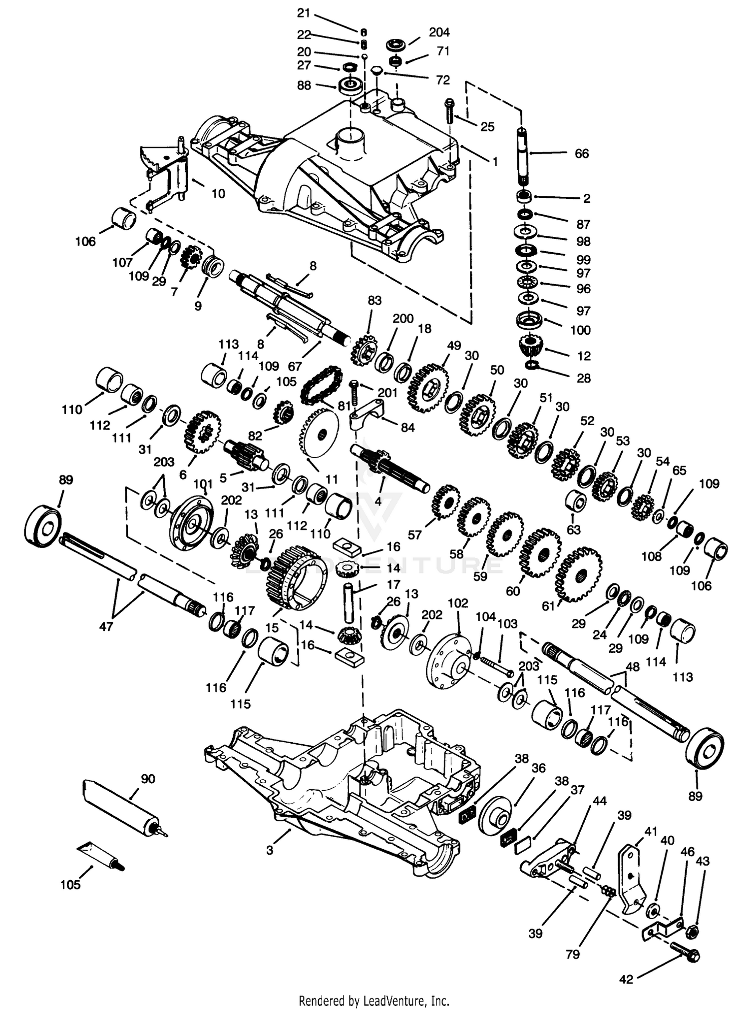 Peerless Transaxle 820-024