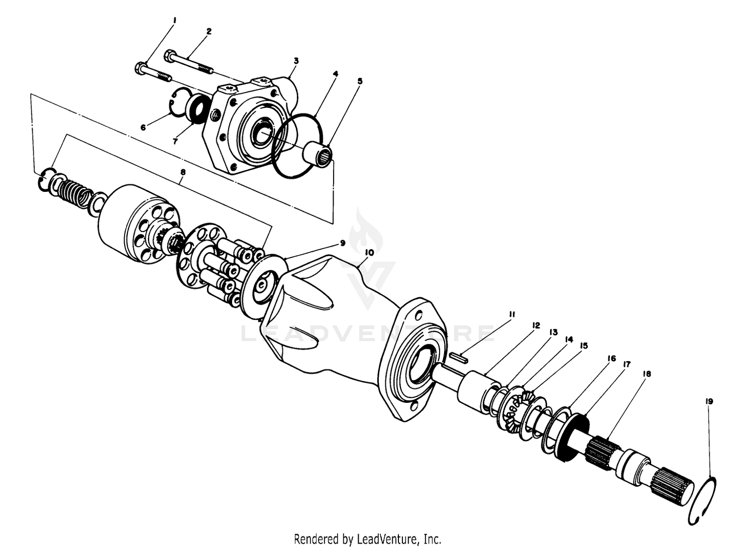 Wheel Motor No. 58-5430