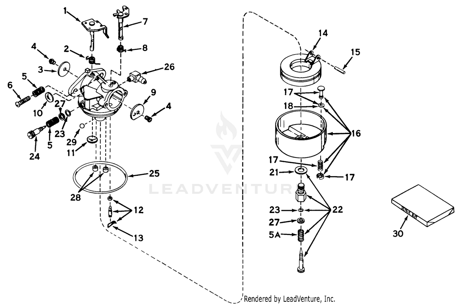 Carburetor No. 631242