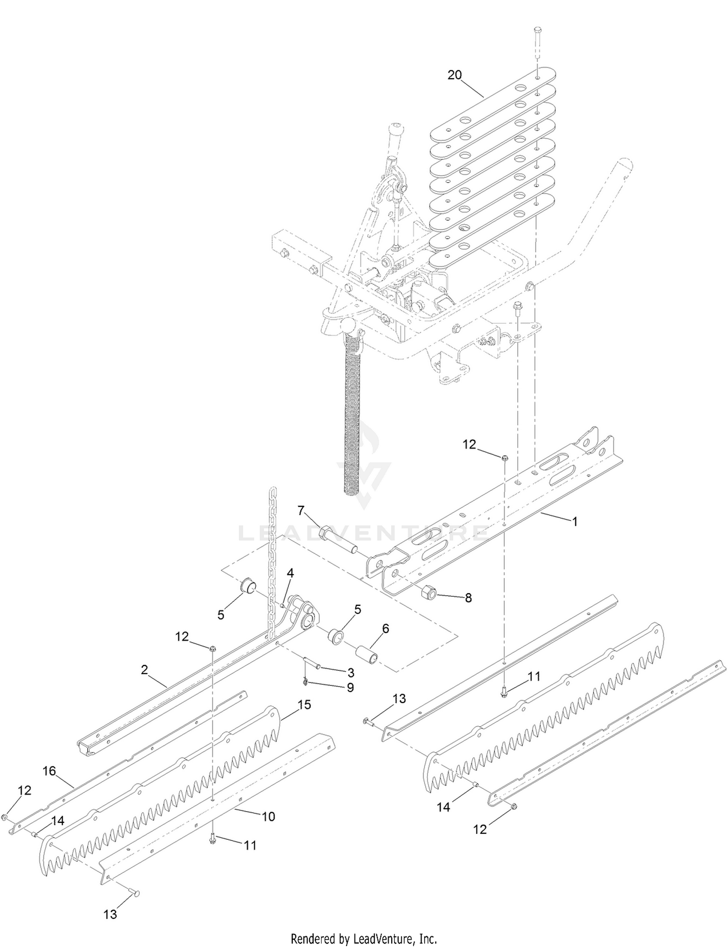 Trowel Plate Assembly