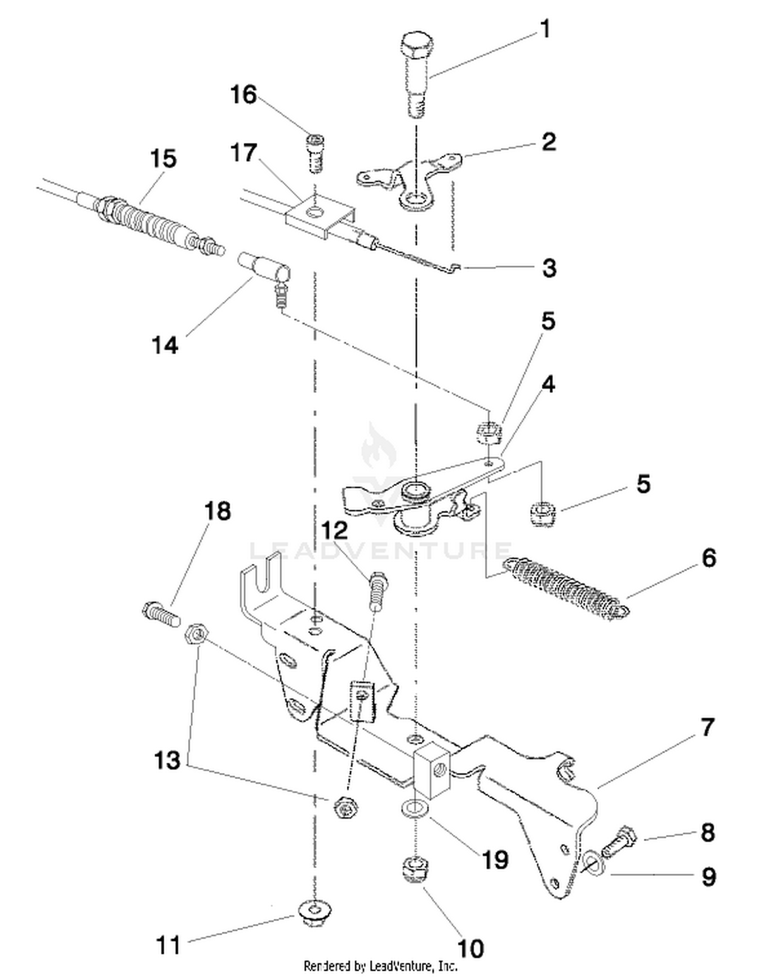 THROTTLE LINKAGE ASSEMBLY