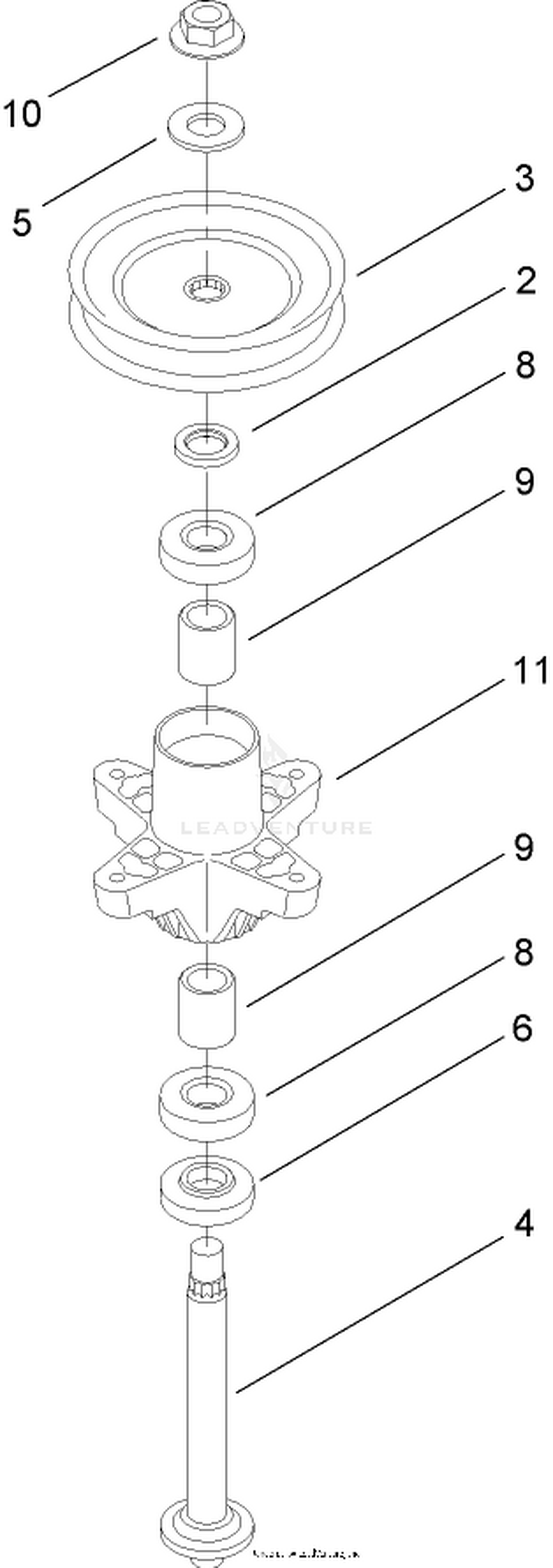 Spindle Assembly No. 112-6024