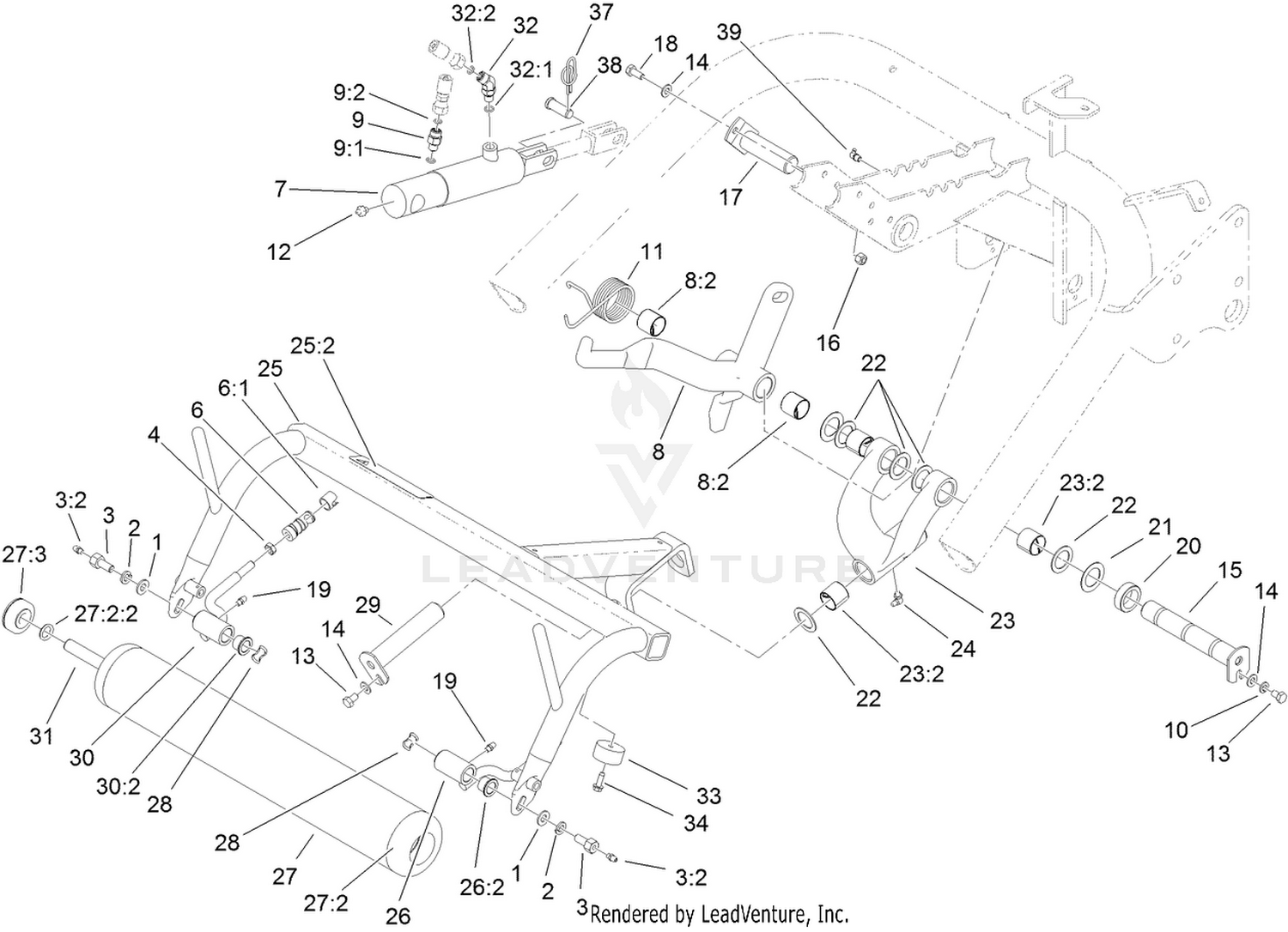 Center Pull Frame Assembly