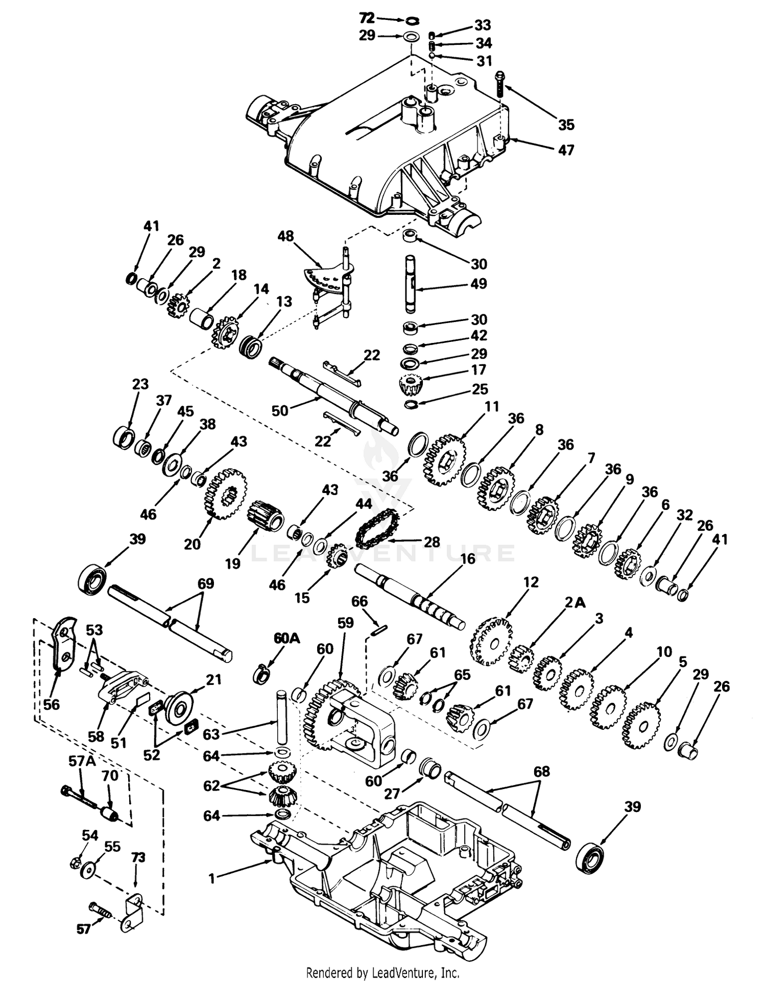 Peerless Transaxle Model 801e