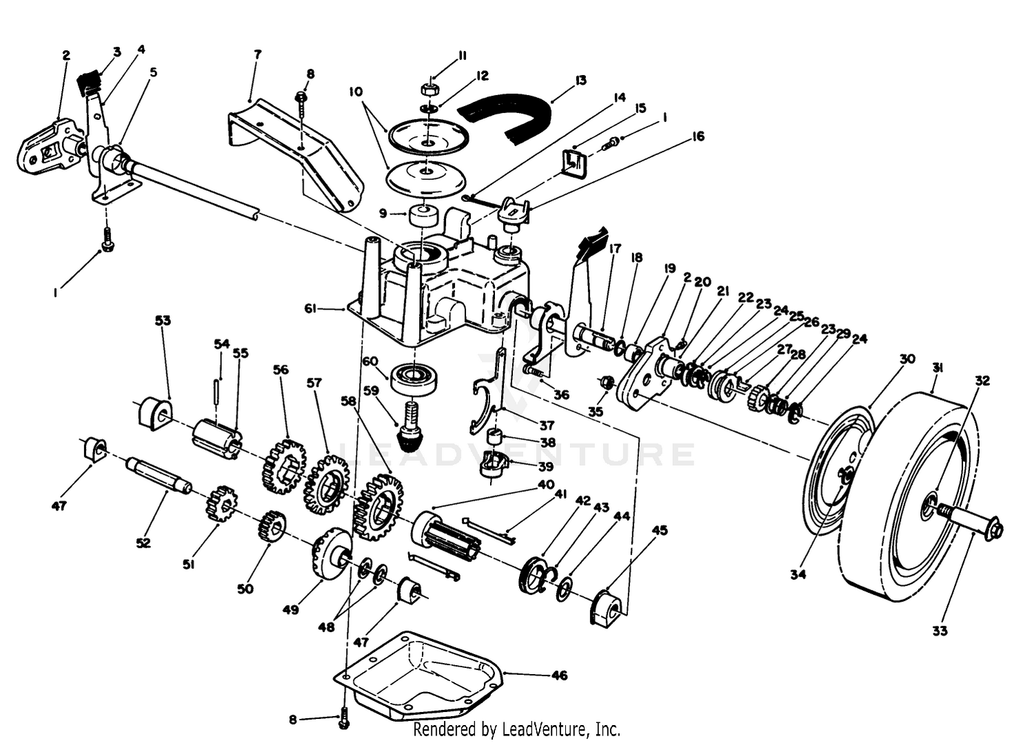 Gear Case Assembly