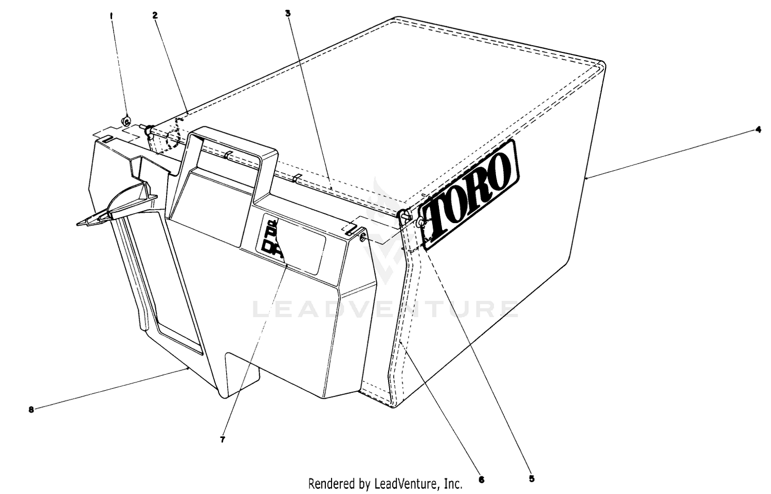 Grass Bag Assembly No. 11-0189