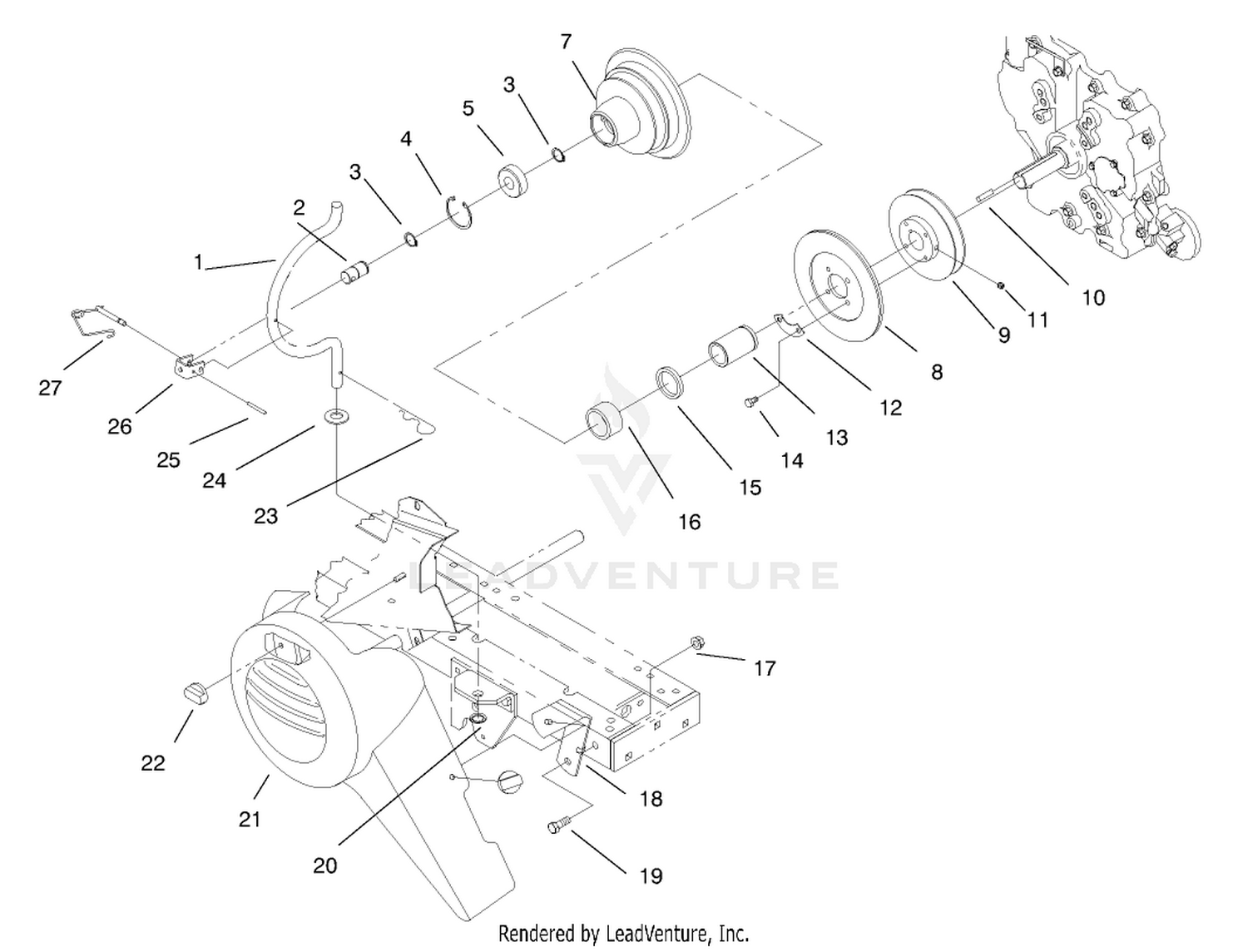 Pto Clutch And Cover