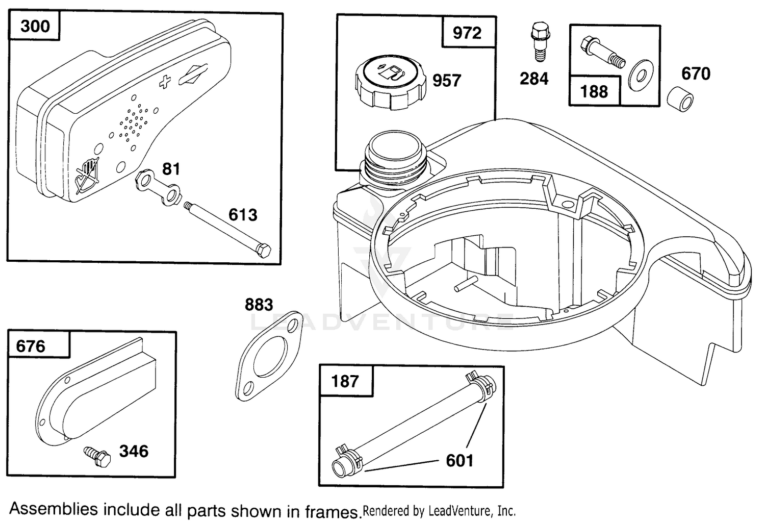 Engine Briggs  Stratton Model 12e802-0653-01 8