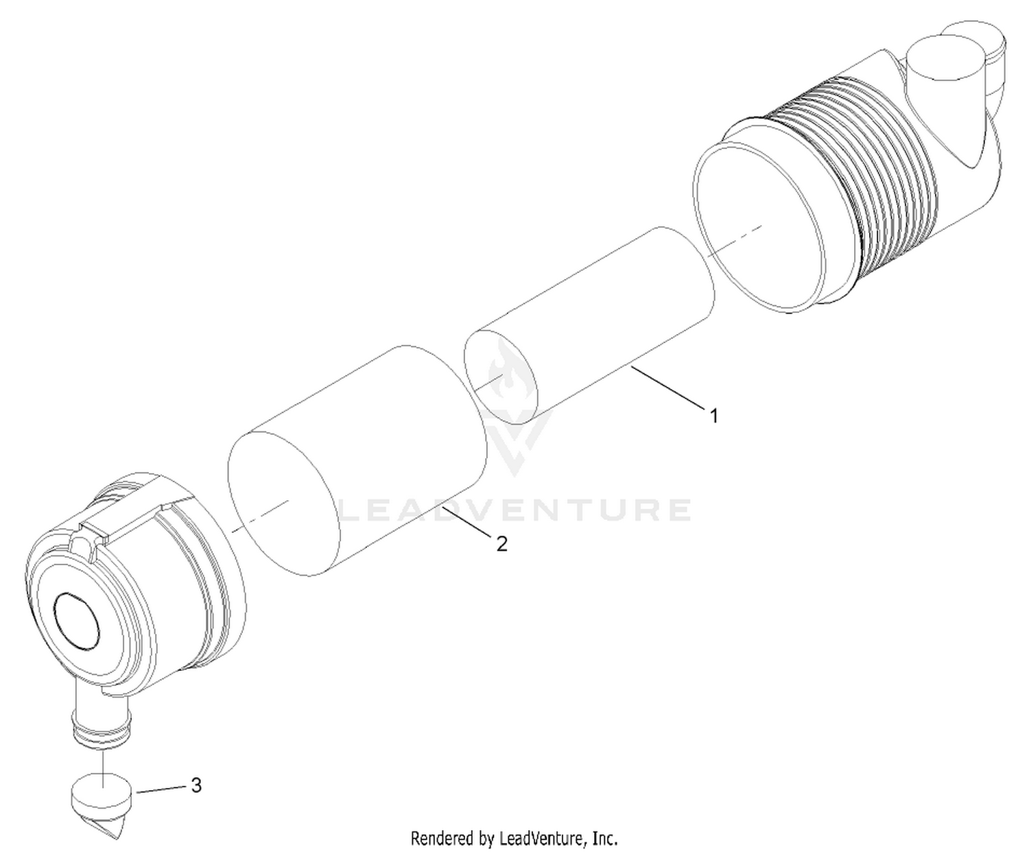 Air Filter Assembly No. 100-2597