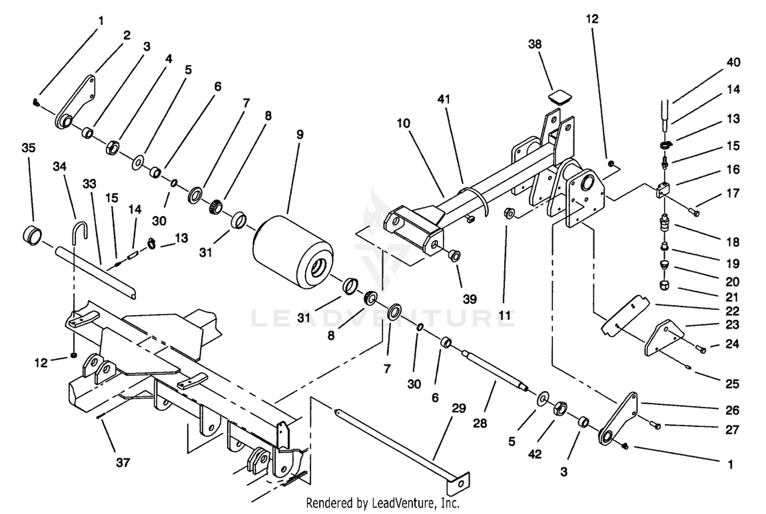 BLADE  ROLLER ASSEMBLY