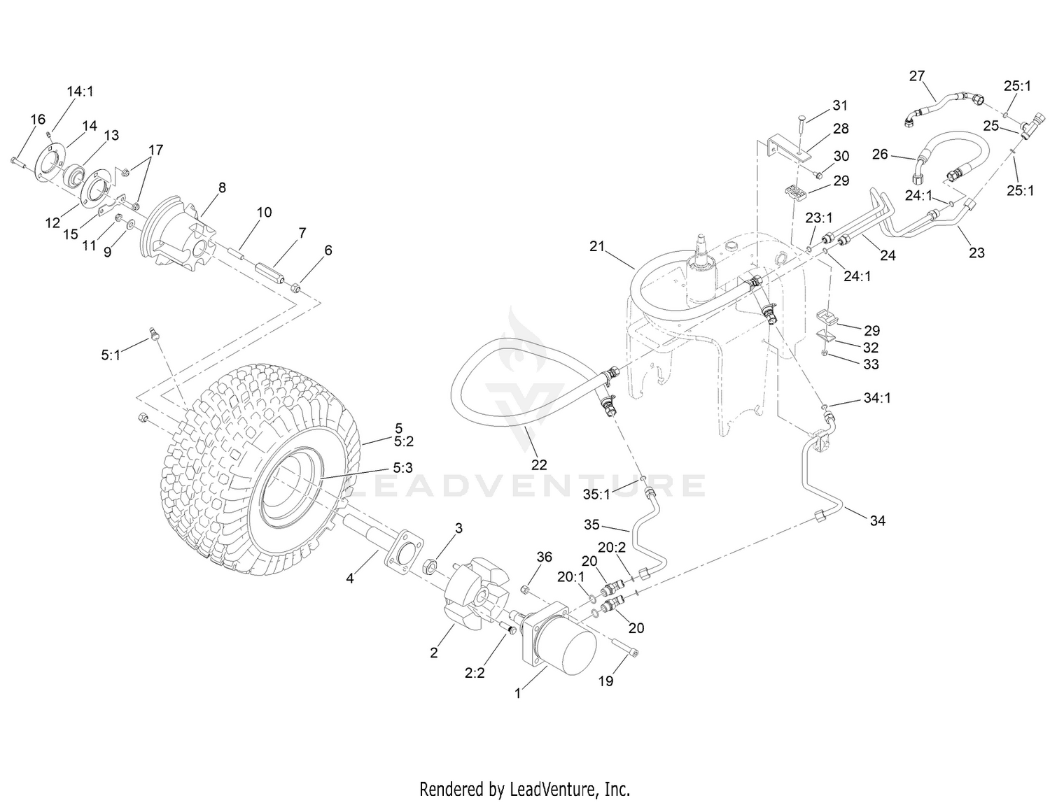 Front Wheel Assembly